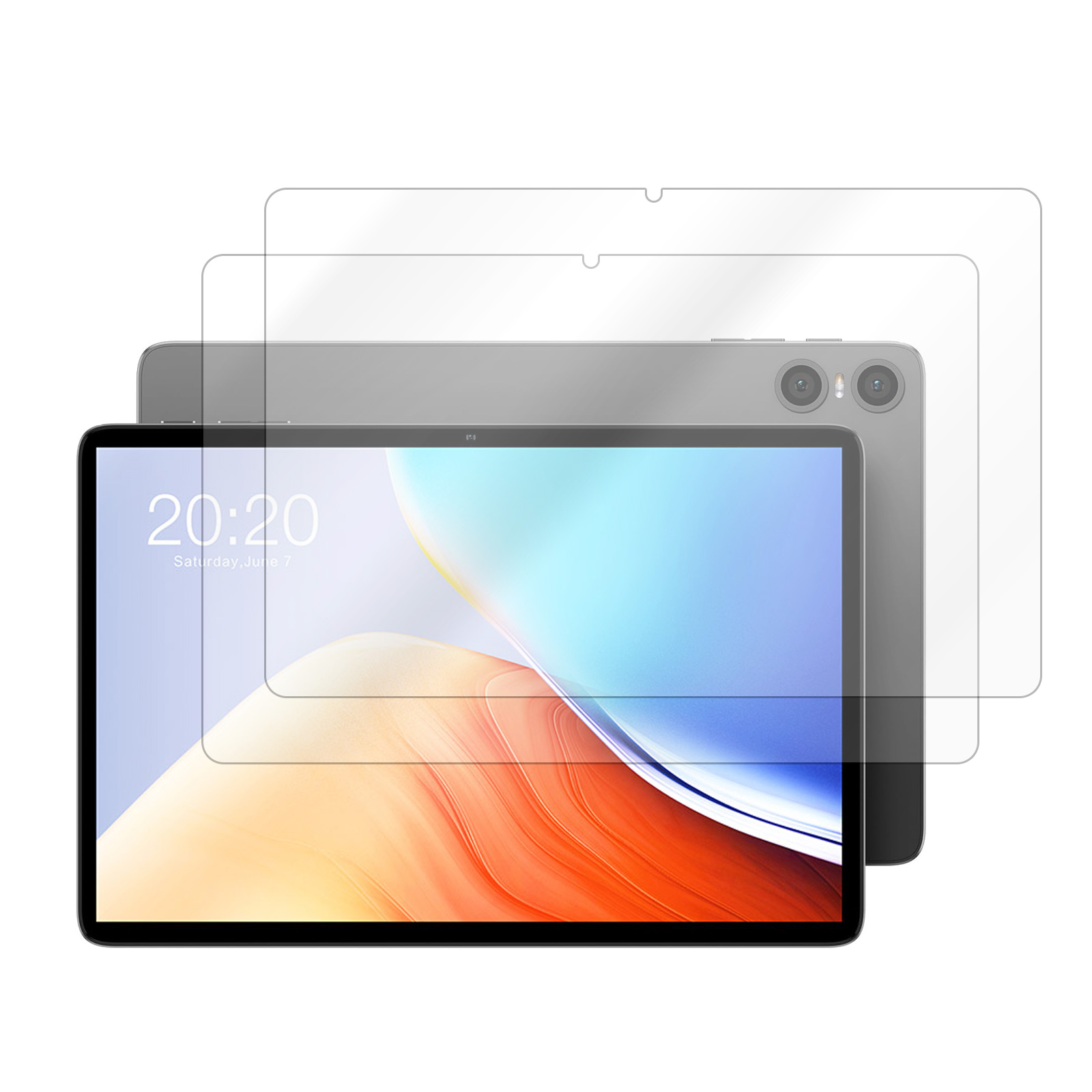 2枚セット TECLAST P30T P26T 10.1型(インチ) P85T P80T 8インチ 液晶保護フィルム 飛散防止 硬度9H 台電科技 画面保護ガラス フィルム 強化ガラスシート｜coco-fit2018｜02