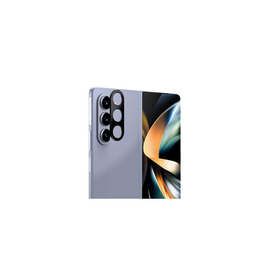 Samsung Galaxy Fold5 5G カメラレンズ保護カバー アルミカバー 飛散防止 実用 防御力  保護カバー レンズカバー プロテクター メタル枠 2枚セット｜coco-fit2018｜02