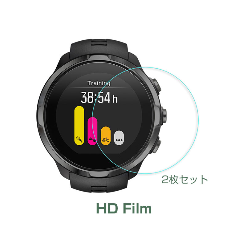 2枚入 COROS PACE 4 画面保護フィルム HD Film カロス ペース4 LCD