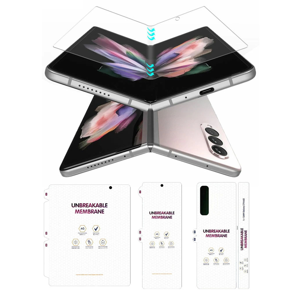 Samsung Galaxy Z Fold2 Galaxy Z Fold3 5G ヒドロゲルフィルム 全画面