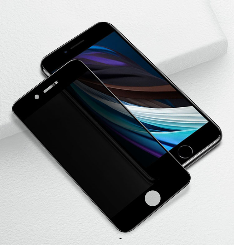 iPhoneアイフォンSE/黒/スマホ/新品強化フィルム付き iPhone SE (2020/2022)第2/3世代 アップルアイフォンSE アンチ