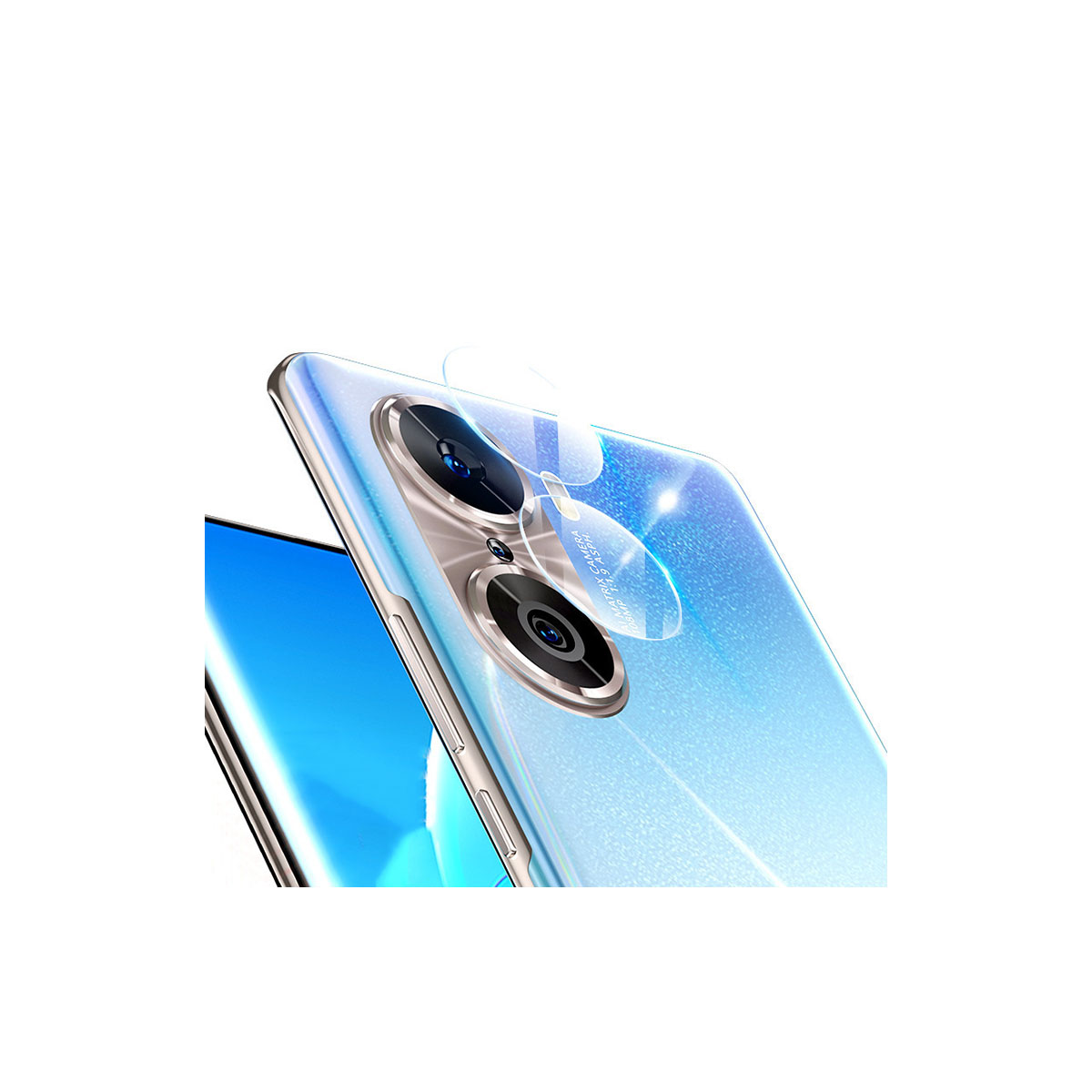ASUS Zenfone 9 スマートフォン カメラレンズ用 強化ガラス 実用 防御力 ガラスシート  Lens Film 硬度7.5H スマホ レンズ保護ガラスフィルム 2枚セット｜coco-fit2018｜02
