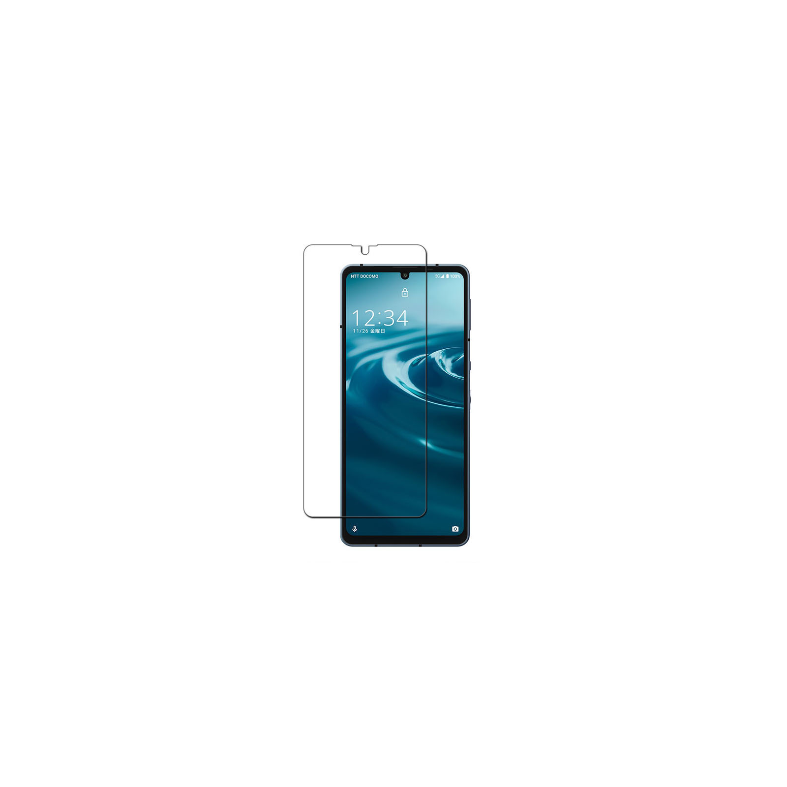 SHARP AQUOS sense8 アクオス Android スマートフォン ガラスフィルム 強化ガラス 液晶保護 HD Tempered Film ガラスフィルム 強化ガラス 硬度9H｜coco-fit2018｜02