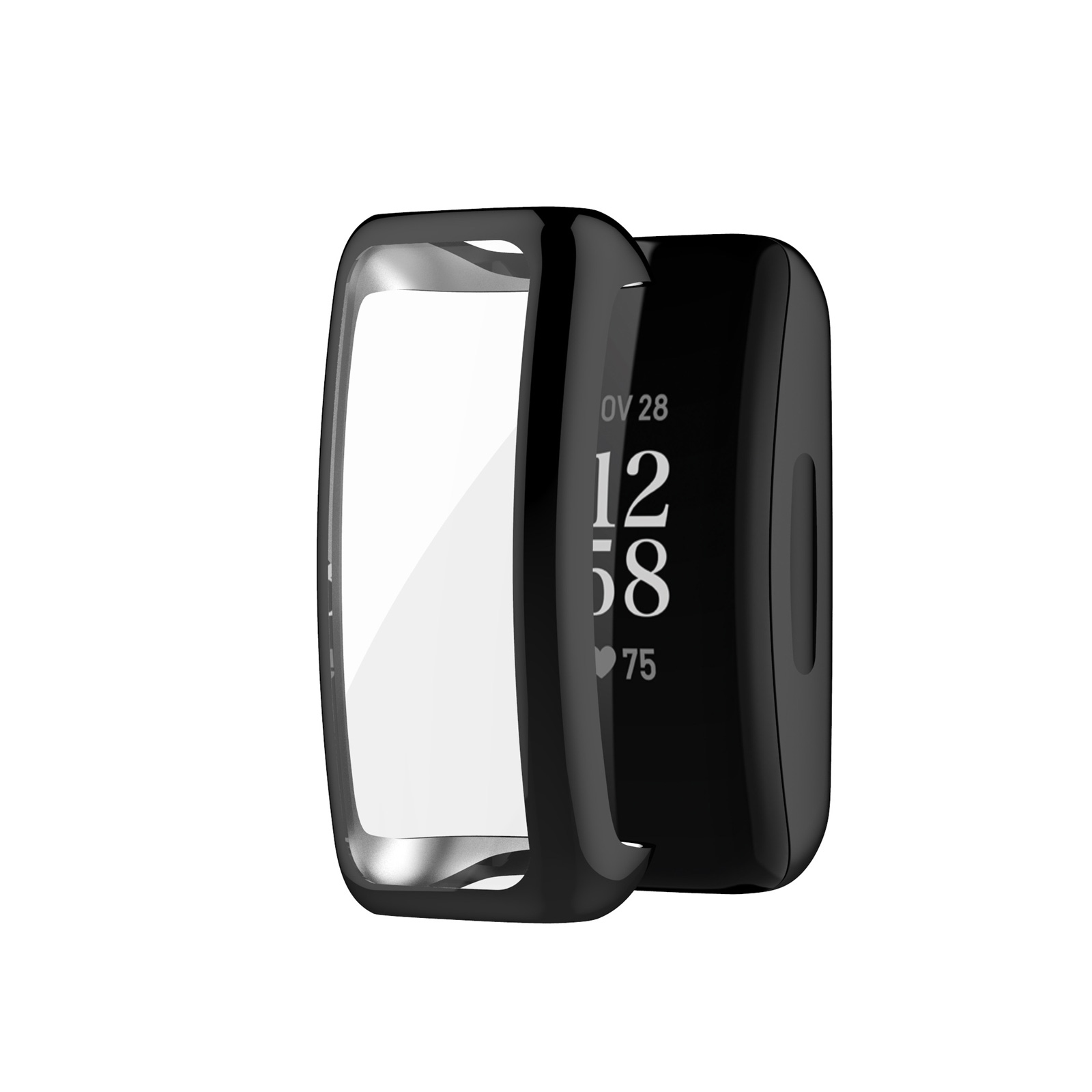 フィットビット Fitbit Inspire 3 ケース TPU シンプルで ソフトカバー 