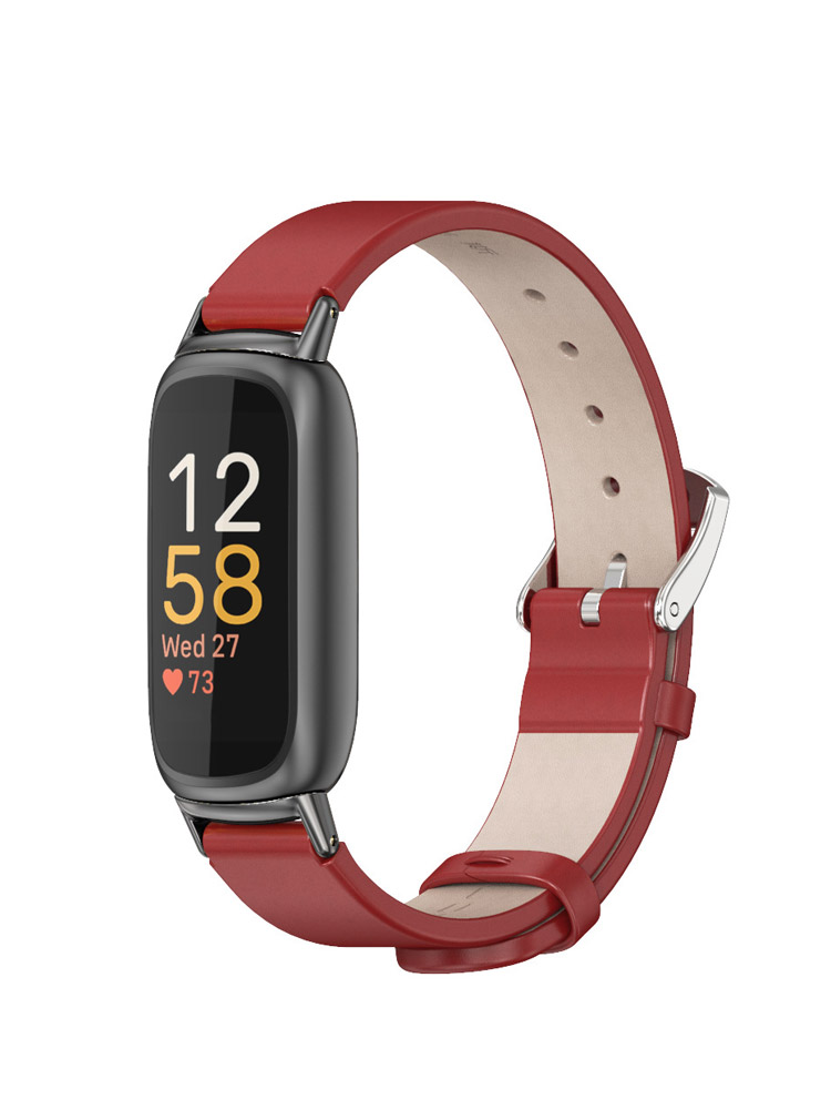 Fitbit Inspire 3 フィットビット 交換 バンド PUレザー素材 おしゃれ