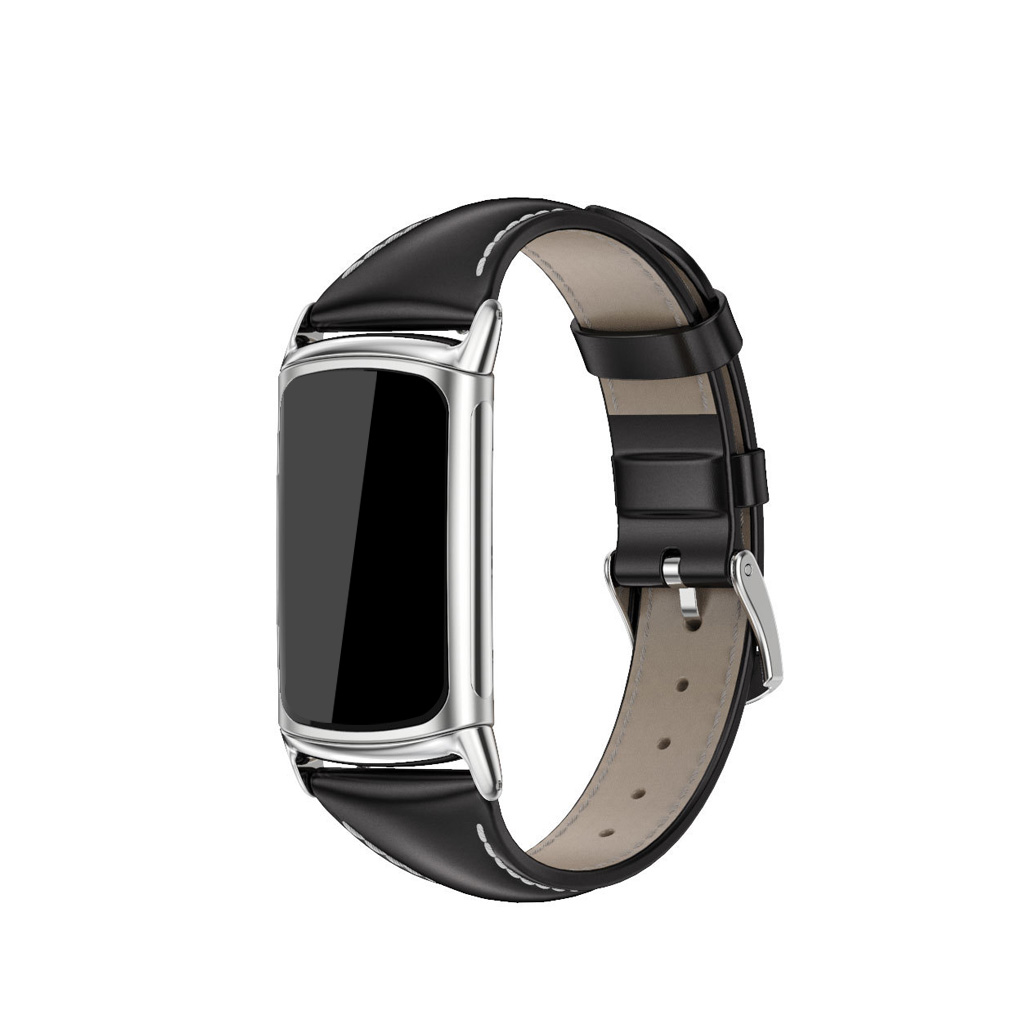 Fitbit Charge 5 交換 バンド PUレザー素材 腕時計ベルト スポーツ ベルト 交換用 ベルト 替えベルト 簡単装着 爽やか 人気  おすすめ 腕時計バンド 交換ベルト｜coco-fit2018｜02
