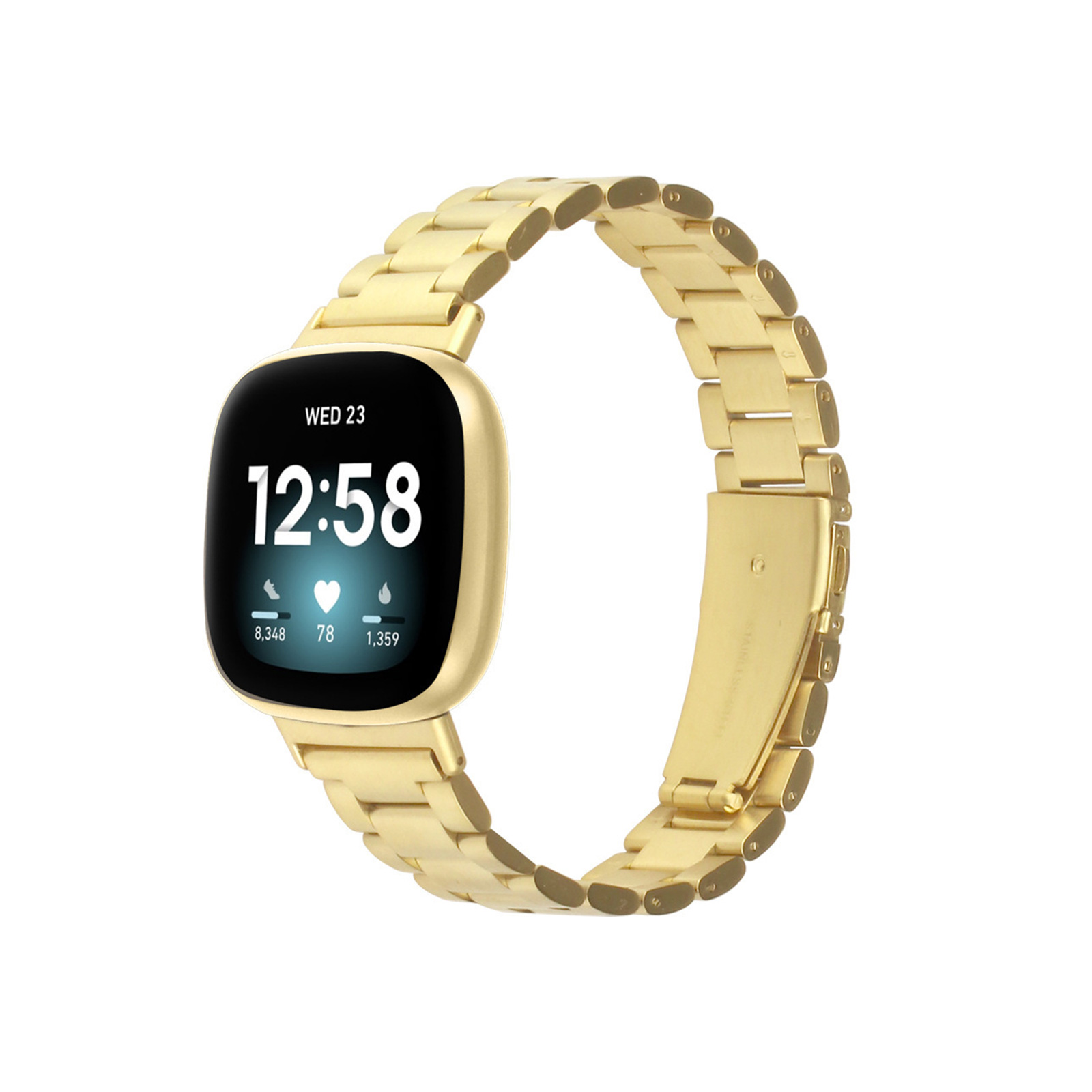 フィットビット Fitbit Versa4 Sense 2 用のがエレガントで おしゃれな