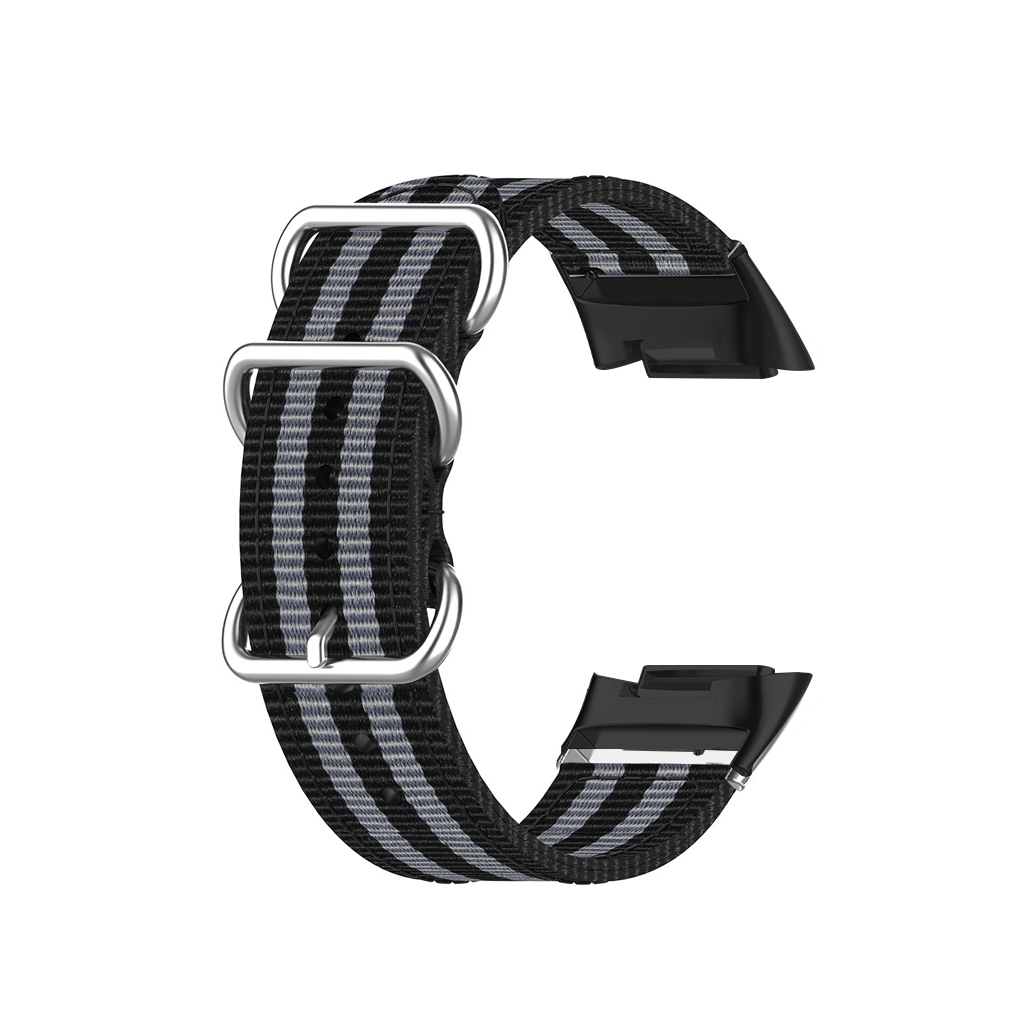 Fitbit Charge 5 ウェアラブル端末・スマートウォッチ 交換 時計バンド オシャレな  ナイロン 交換用 ベルト 装着簡単 便利 実用｜coco-fit2018｜03