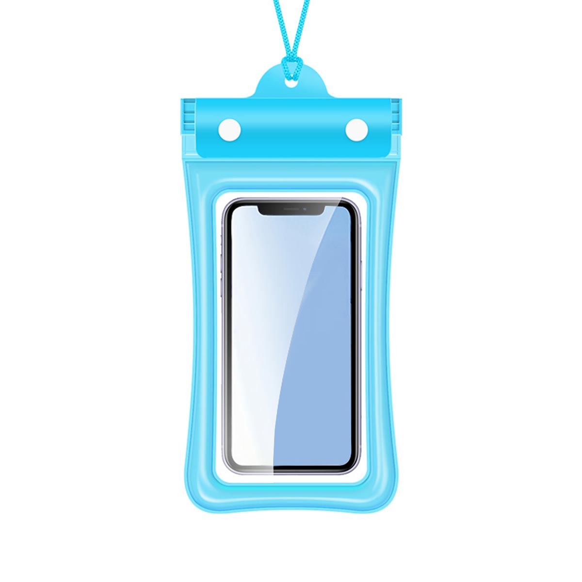 防水ケース  TPU素材 防水 カバー  iPhone Android 7インチ以下全機種対応 ネックストラップ 人気 水中撮影  サーフィン 水泳など適用 人気  2個セット｜coco-fit2018｜05