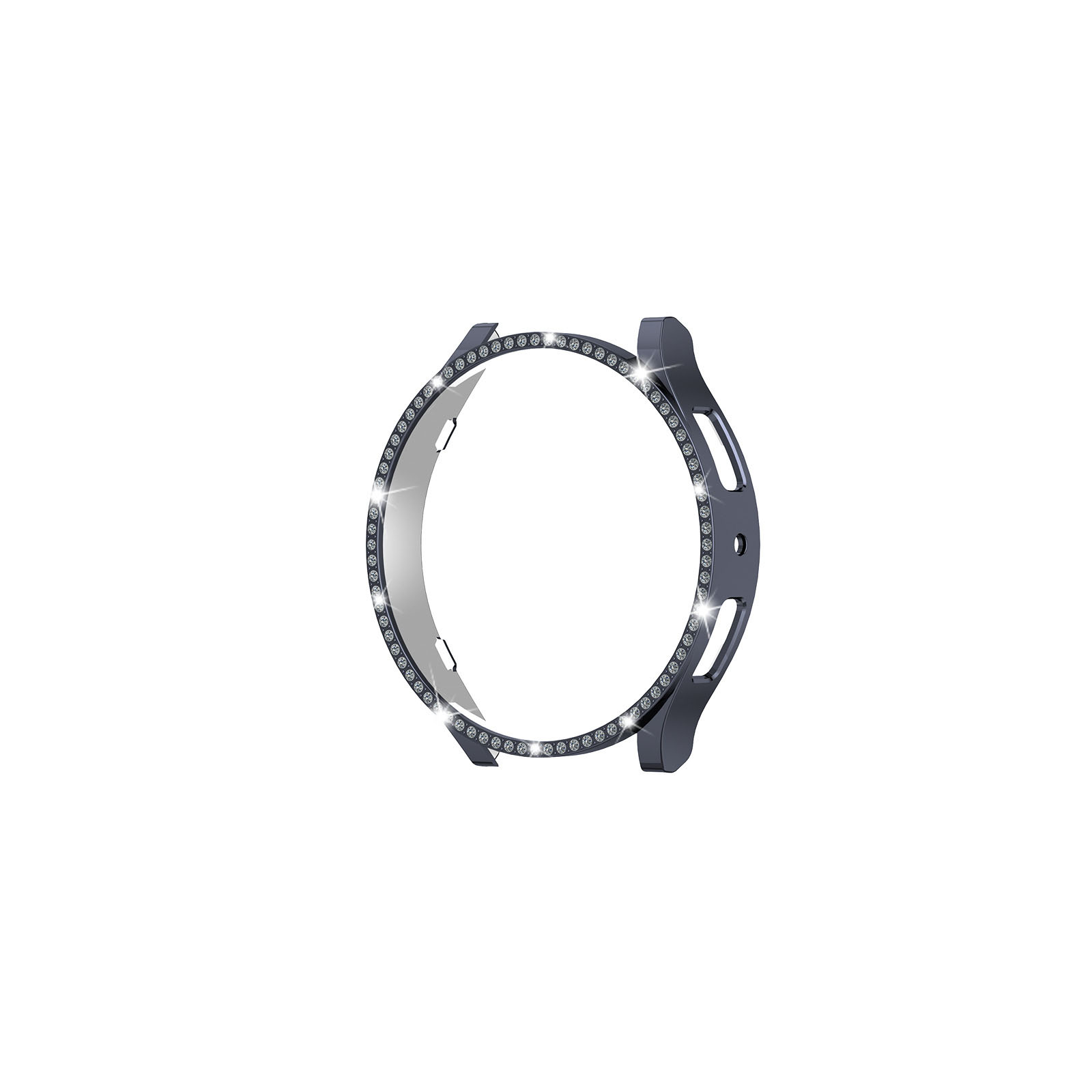 Samsung Galaxy Watch6 40mm 44mm ケース  カバー ラインストーン マルチカラー PC プラスチック製 メッキ仕上げ ハードケース  CASE 耐衝撃カバー｜coco-fit2018｜07