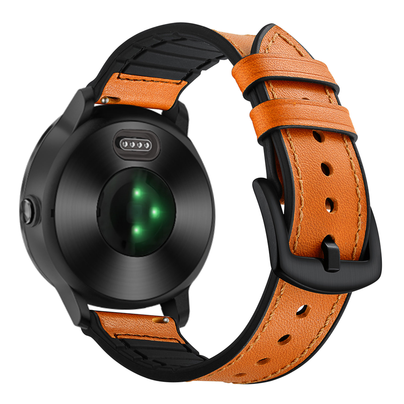 GARMIN Forerunner 265 スマートウォッチ PUレザー 腕時計ベルト