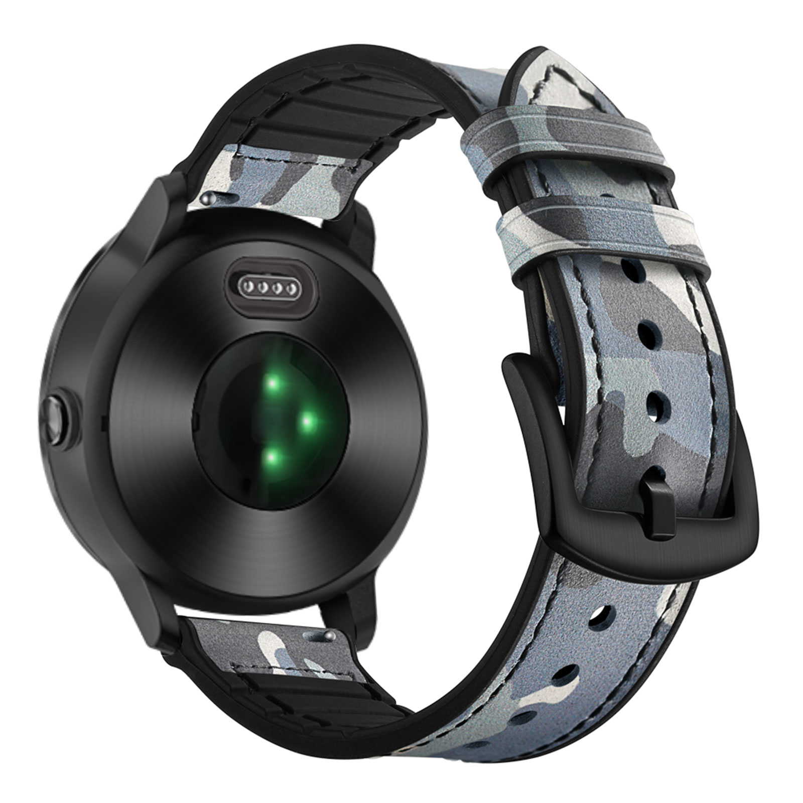 GARMIN Forerunner 265 スマートウォッチ PUレザー 腕時計ベルト