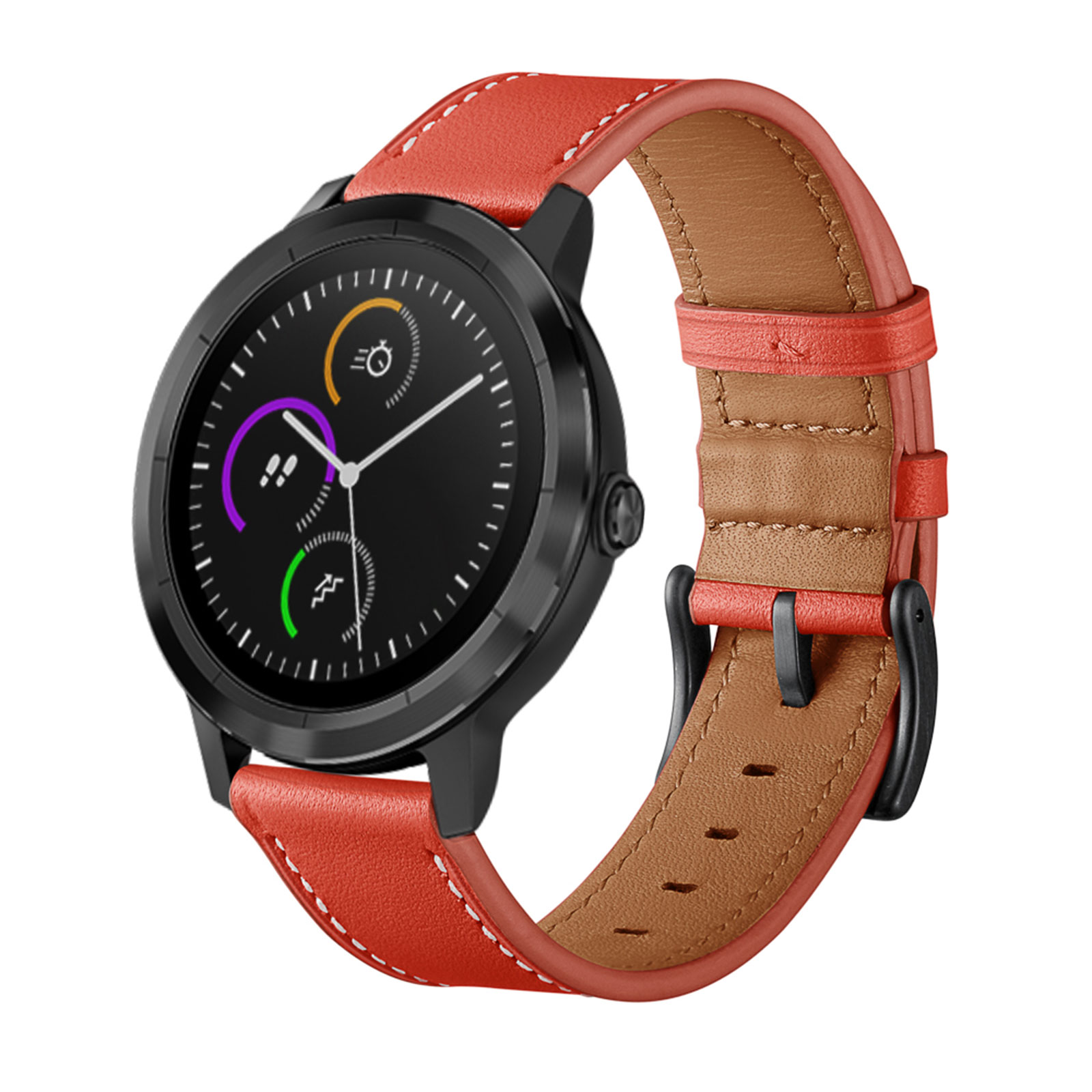 Amazon.co.jp: Garmin(ガーミン) 22mm 対応 バンド 本革 Fenix 8