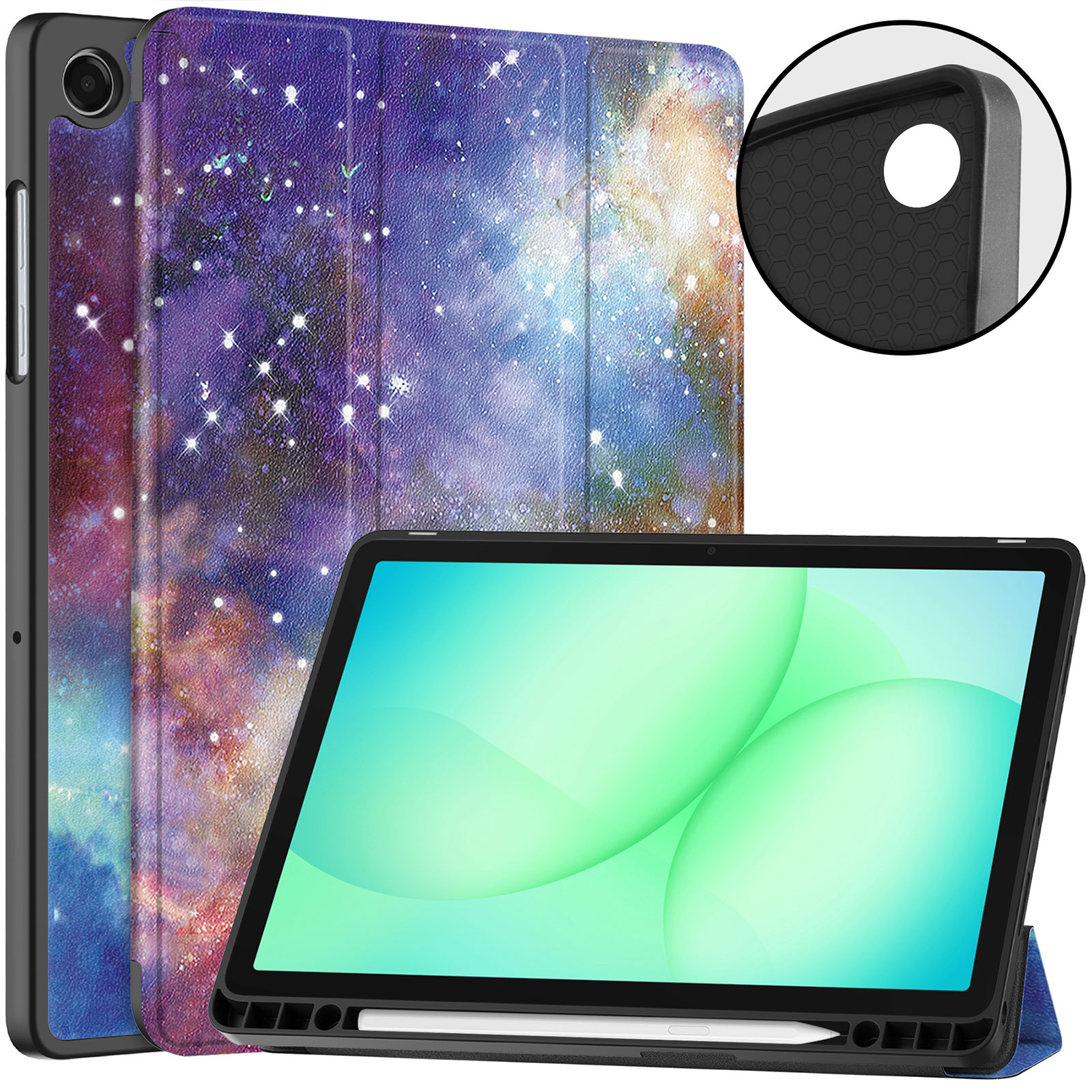 Samsung Galaxy Tab A11 ケース フィルム MOFTスタンド