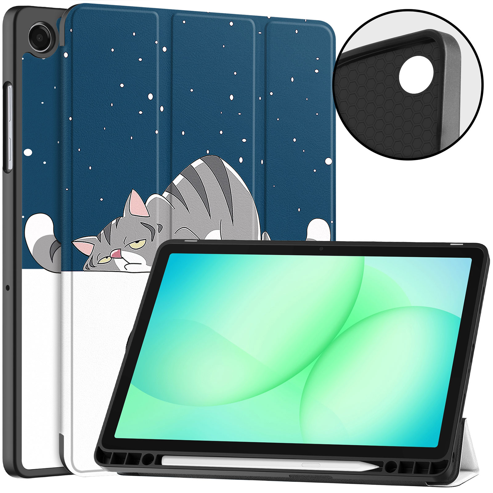 Galaxy Tab A11 カバー A11+ 手帳型ケース 人気 おすすめ おしゃれ