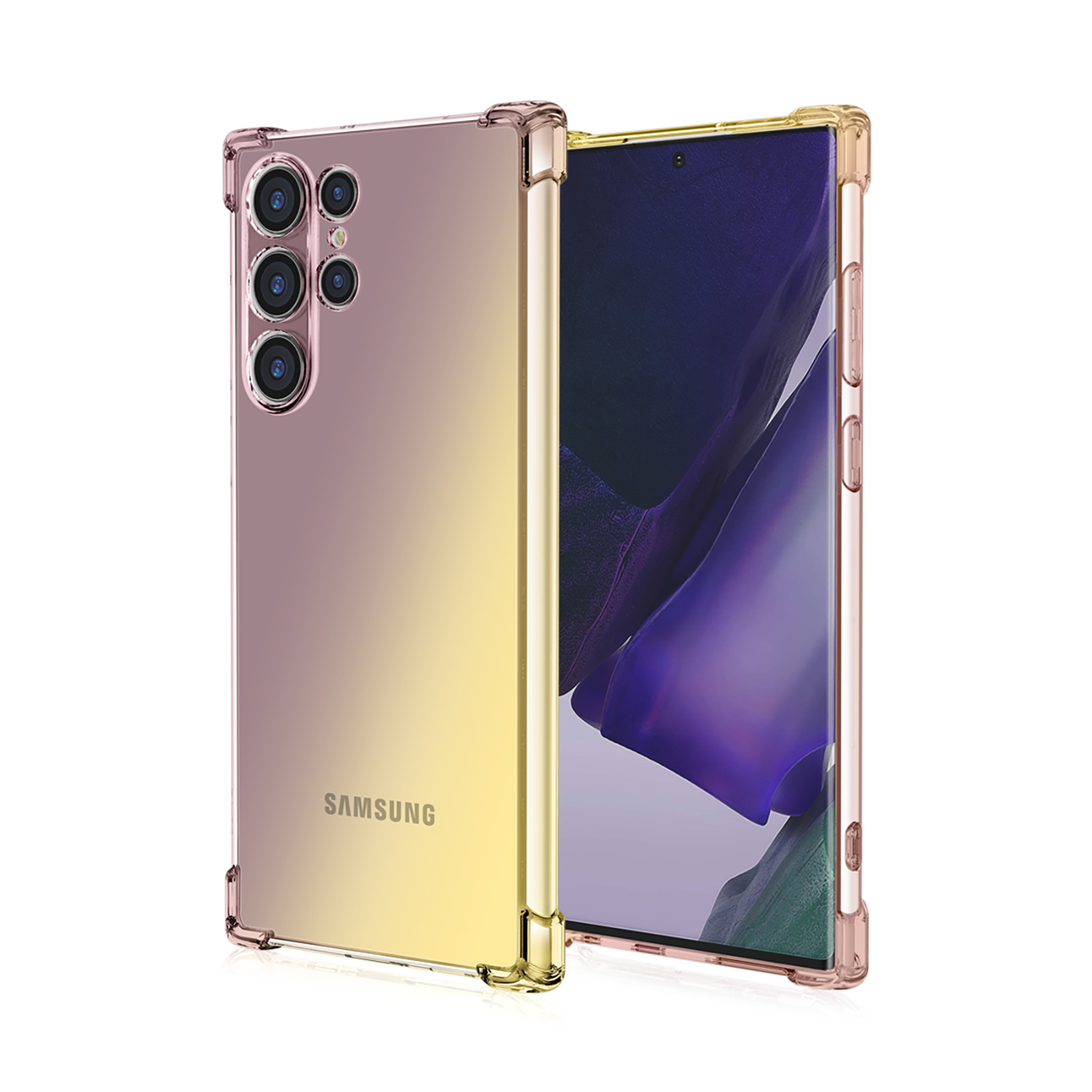 Samsung Galaxy S24 Ultra ケース カラフル グラデーション Samsung Galaxy S24 Ultra ケース カラフル グラデーション