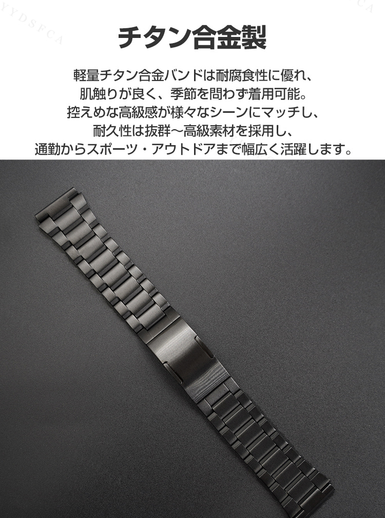 Amazfit T-Rex 3 Pro 48mm 用のがエレガントで おしゃれな チタン合金
