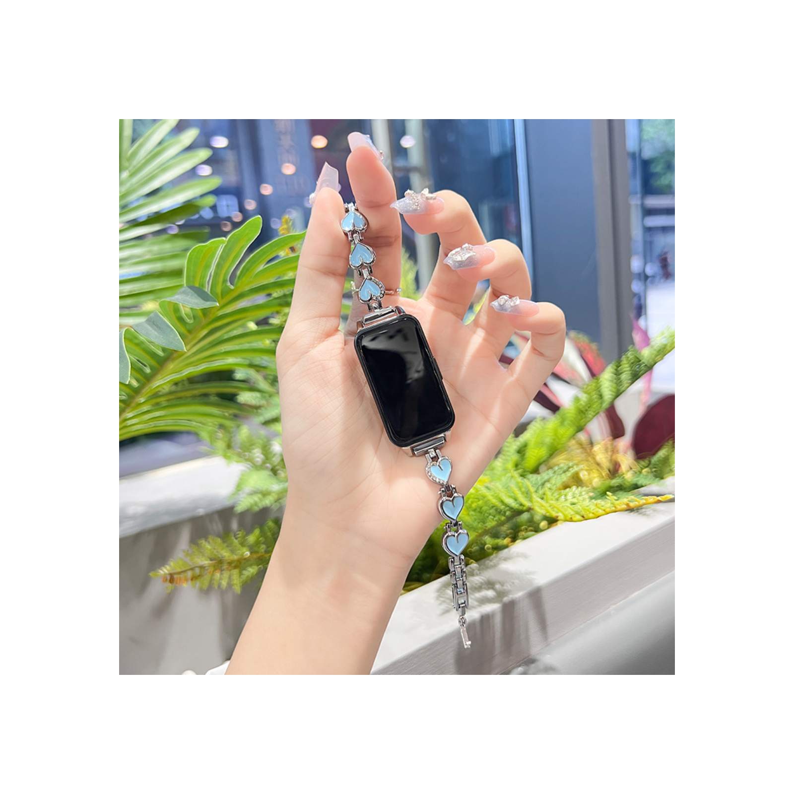 ファーウェイ バンド 7/8 Band 9用のがエレガントで おしゃれな 高級