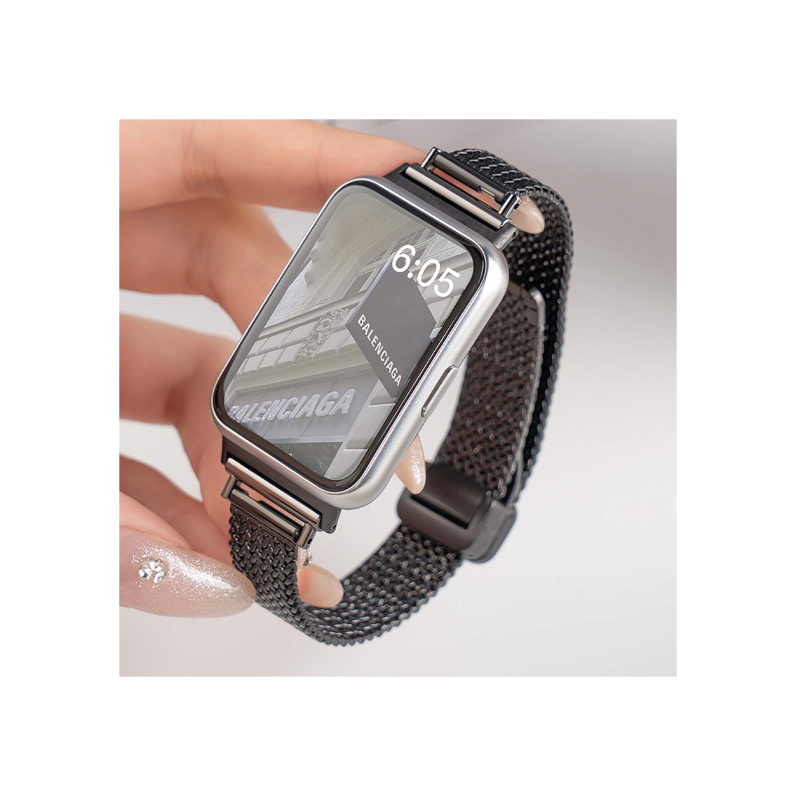 ファーウェイ ウォッチ Watch Fit 3用のがエレガントで 高級ステンレス