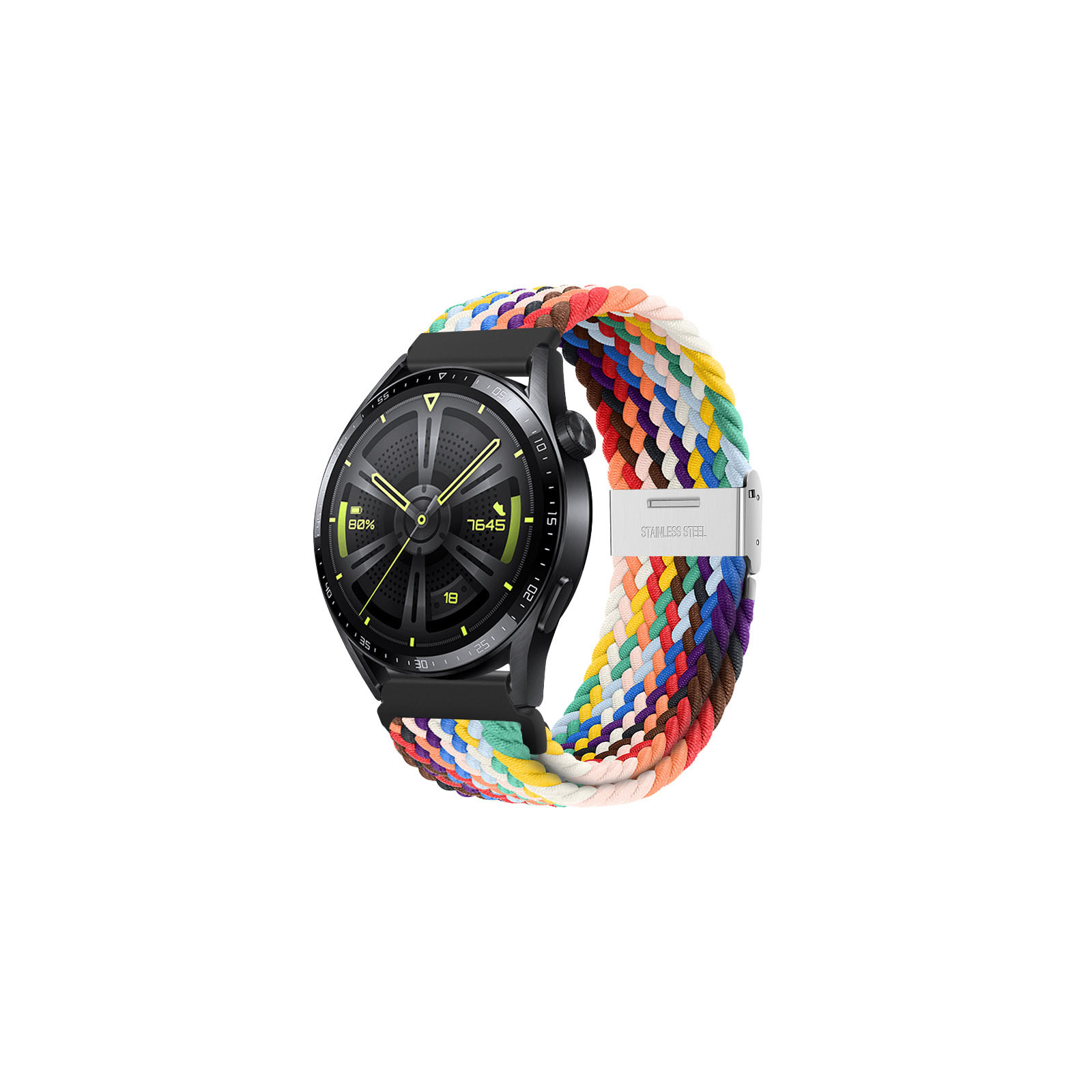 Huawei WATCH GT 3 SE ウェアラブル端末・スマートウォッチ 交換バンド ナイロン素材 腕時計ベルト スポーツ ベルト  簡単装着 爽やか 通気性があり｜coco-fit2018｜03