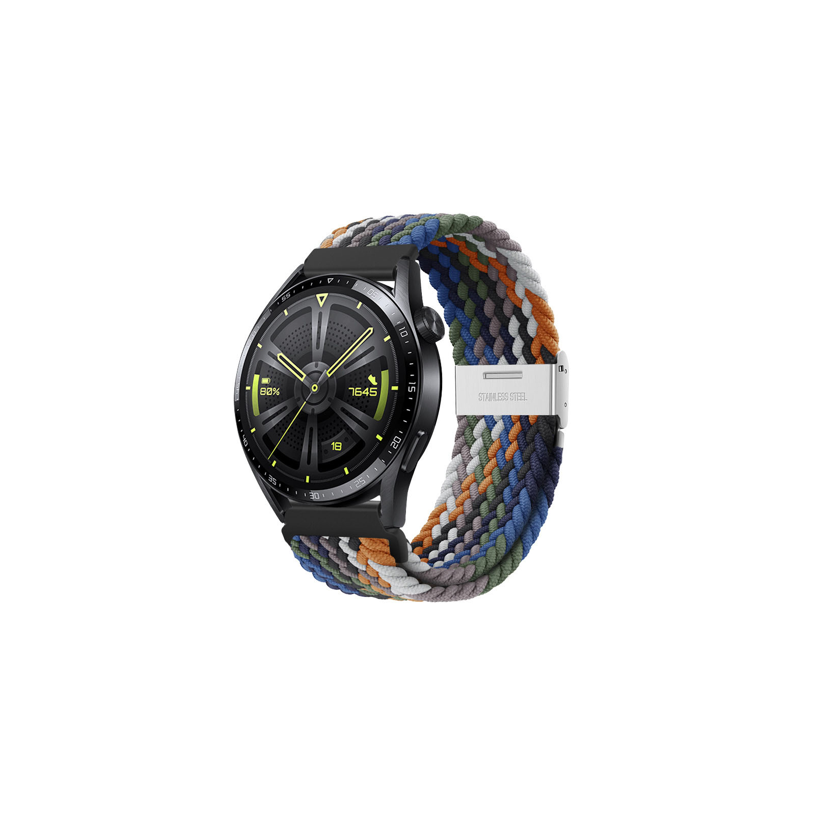 Huawei WATCH GT 3 SE ウェアラブル端末・スマートウォッチ 交換バンド ナイロン素材 腕時計ベルト スポーツ ベルト  簡単装着 爽やか 通気性があり｜coco-fit2018｜05