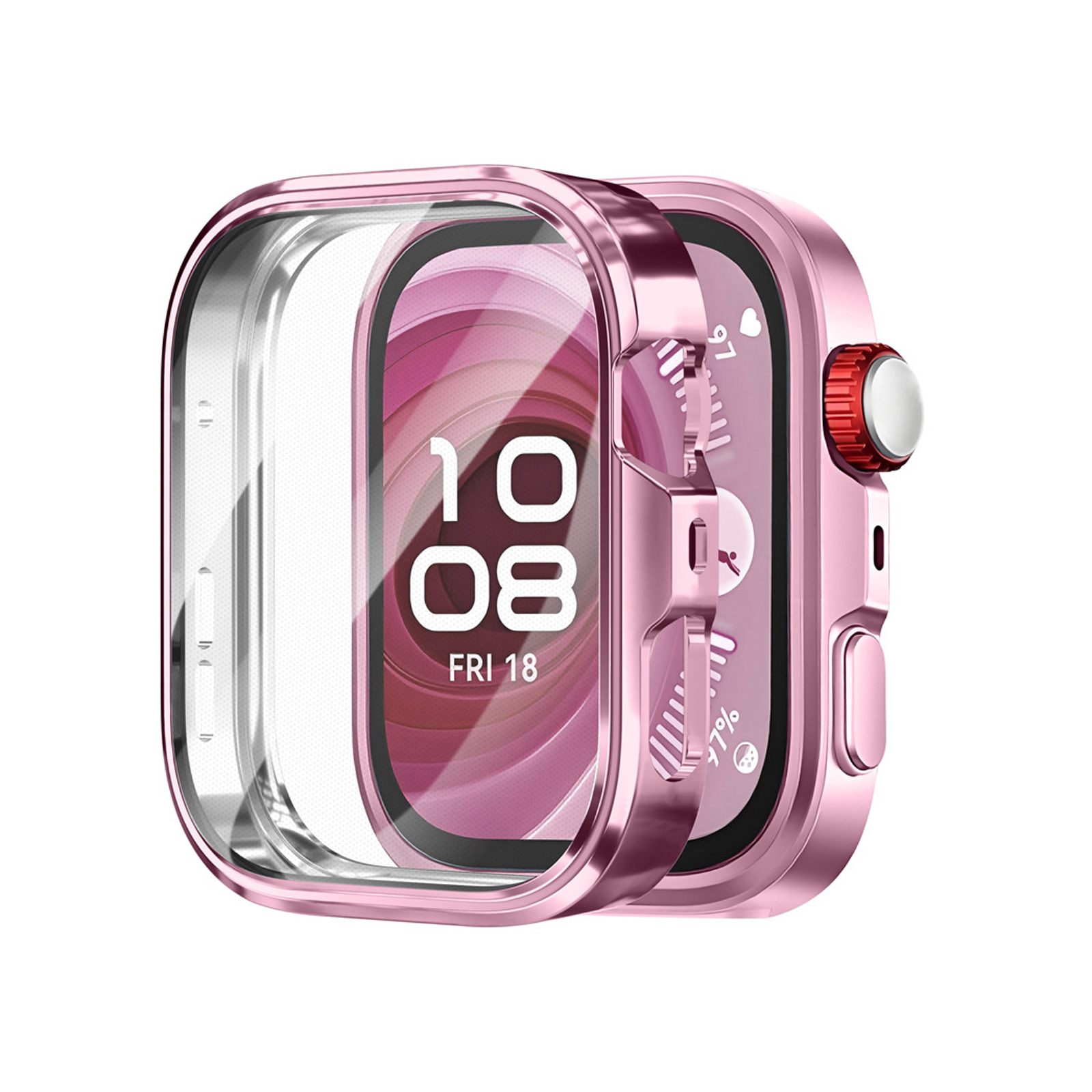 ファーウェイ ウォッチ Watch Fit 4 用の クリアケース TPU素材 Watch Fit 4 Pro CASE 耐衝撃 カッコいい 人気 マルチカラー カバー 一体型 ソフトケース | HUAWEI | 04