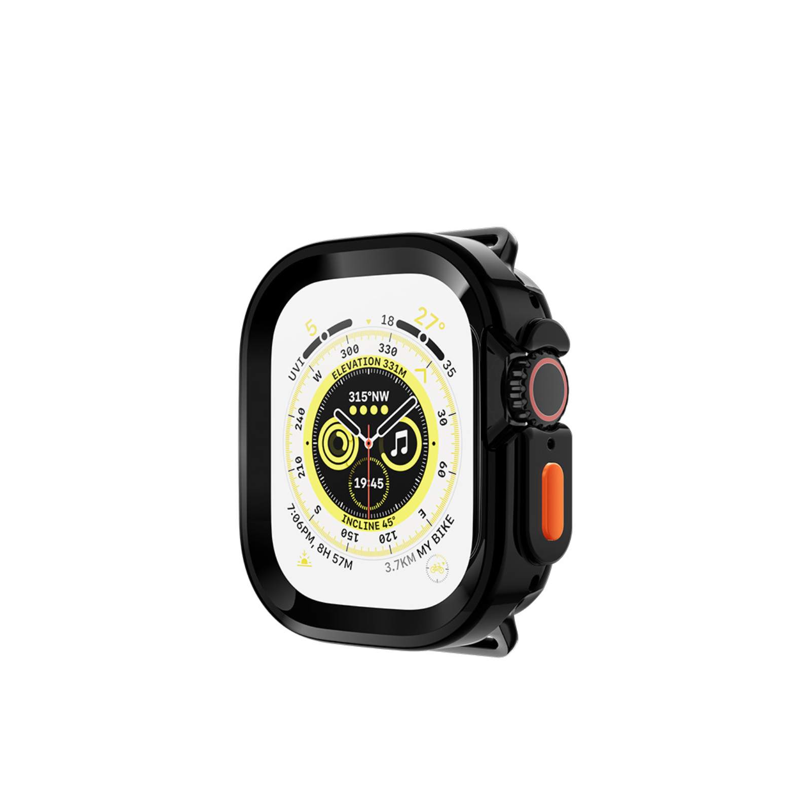 アップル Watch Ultra 2 49mm  ケース シンプルで かわいい マルチカラー TPU ソフトカバー 画面保護 メッキ仕上げ CASE 軽量 衝撃防止 手触り抜群 耐衝撃｜coco-fit2018｜02
