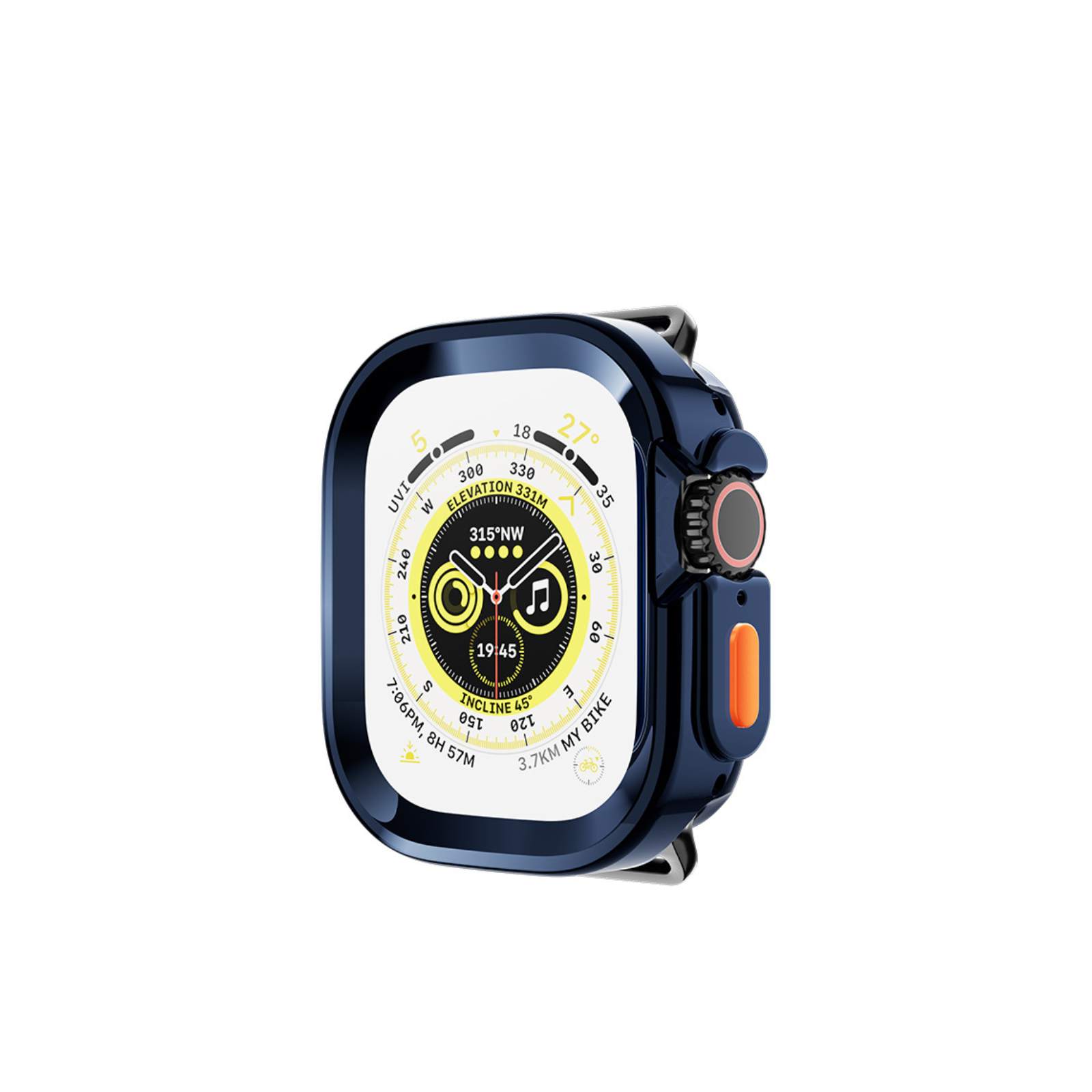 アップル Watch Ultra 2 49mm  ケース シンプルで かわいい マルチカラー TPU ソフトカバー 画面保護 メッキ仕上げ CASE 軽量 衝撃防止 手触り抜群 耐衝撃｜coco-fit2018｜03
