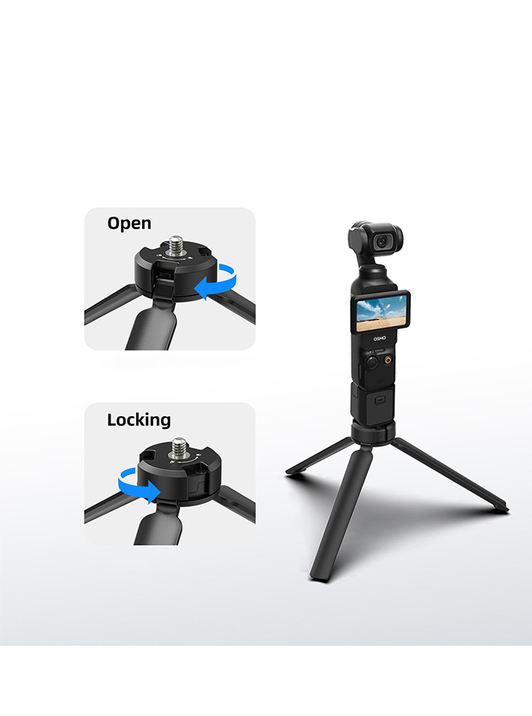 DJI Osmo Pocket 3 用 カメラ三脚 クイックリリースアダプター