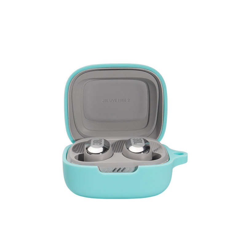 JBL LIVE FREE 2 TWS ケース 柔軟性のあるシリコン素材の カバー