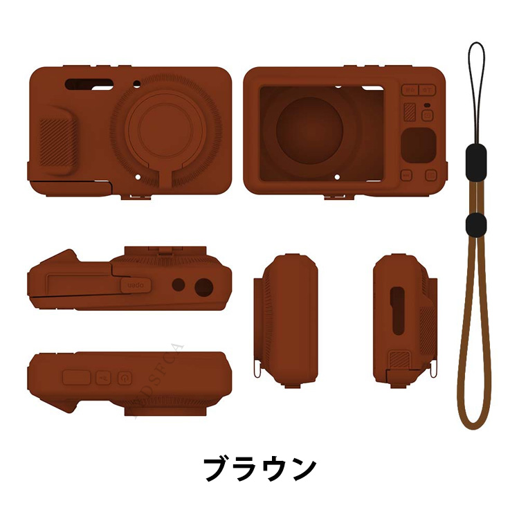KODAK PIXPRO FZ55 ボディ 専用ボトム柔軟性のあるシリコン素材 ケース