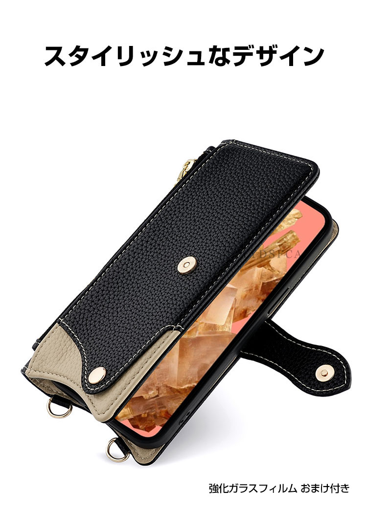 Google Pixel 10A ケース 耐衝撃 カバー 手帳型 財布型 TPU+PUレザー