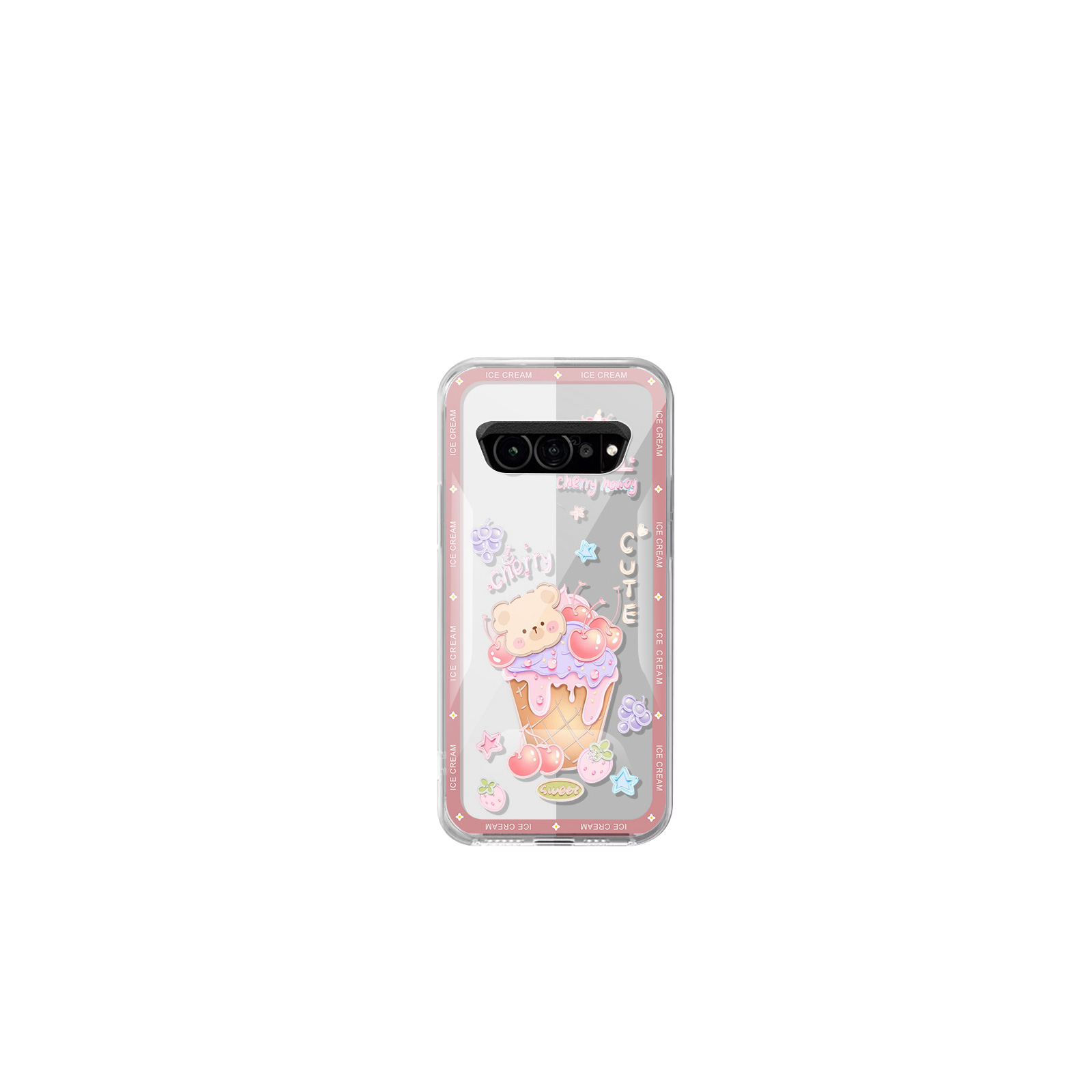 TORQUE KYOCERA G07 ケース 透明 クリア TPU素材 カラフル 可愛い CASE