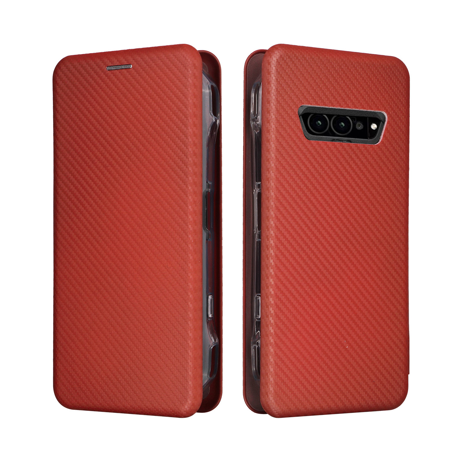 未開封！TORQUE G07 カバー（レッド） TORQUE KYOCERA G07 ケース 耐衝撃 カバー カーボン調 便利性の高い