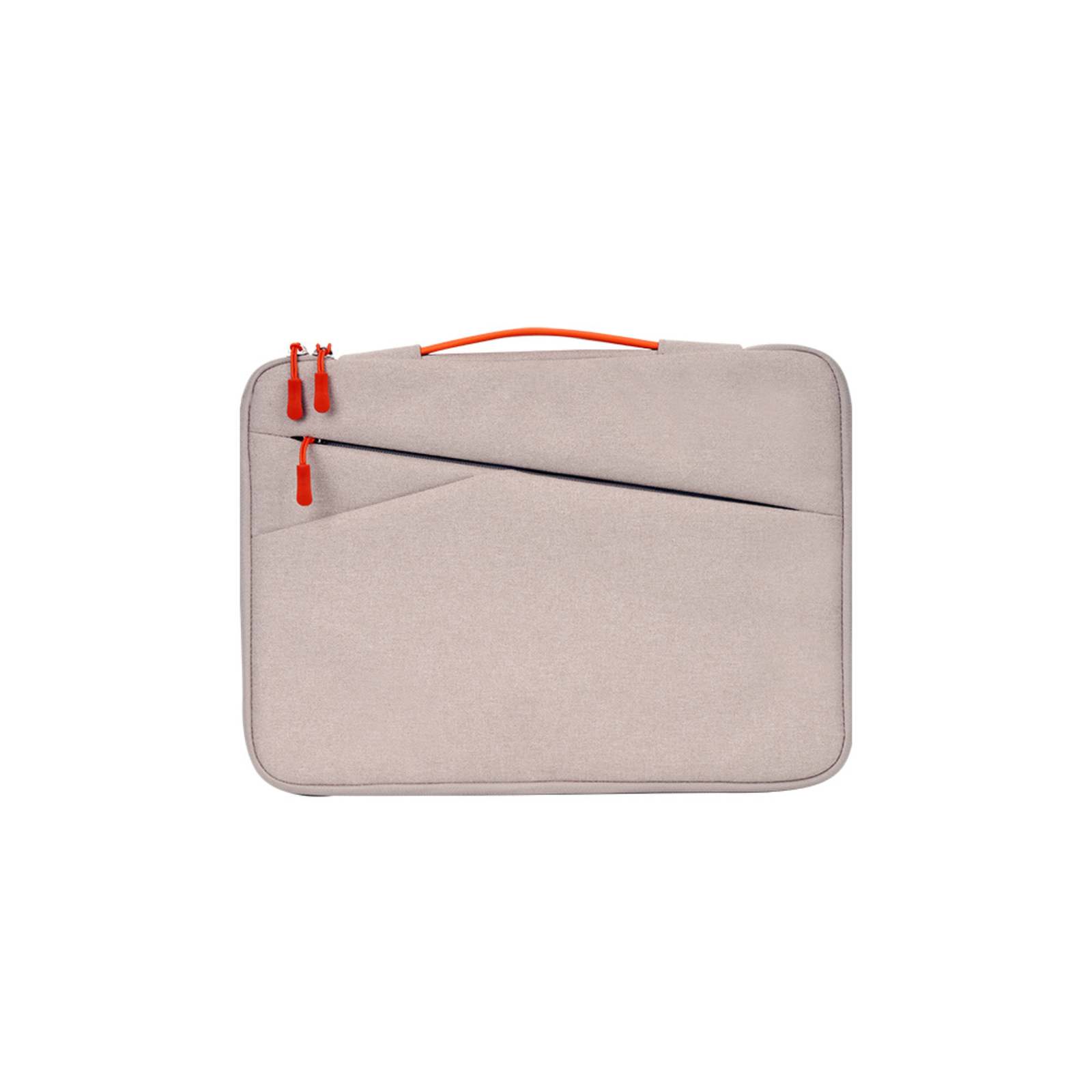 アップル マックブック エアー 15.3 インチ 2023モデル用の手触りの良い質感の布 ポケット付きの出張や外出時の持ち運びに便利なバッグ型の保護ケース｜coco-fit2018｜05