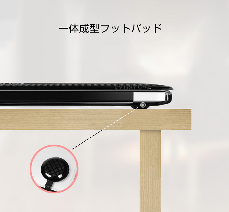 MacBook マックブック ネオ 13型 2026モデル用のケース クリア 透明