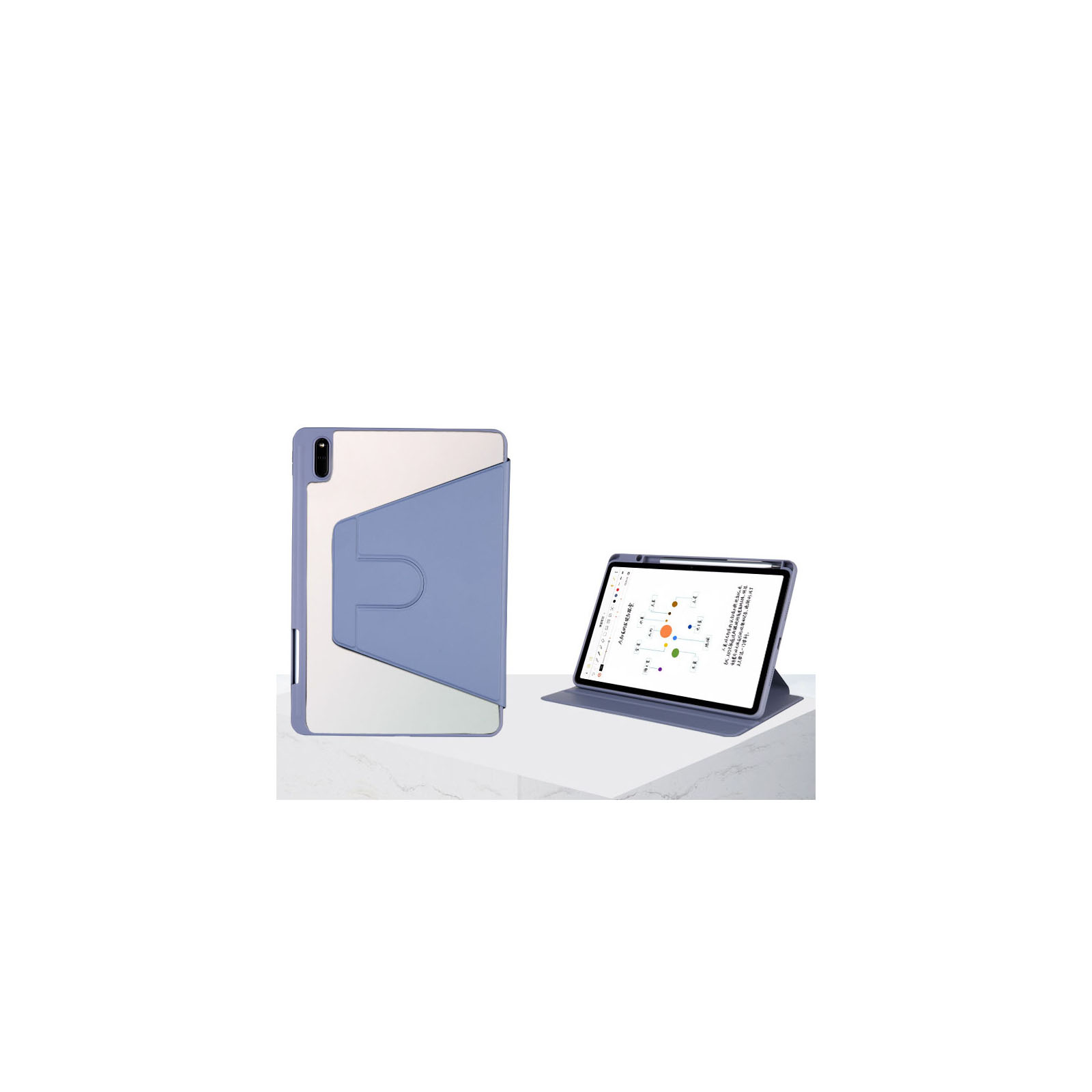 Huawei MatePad 11.5インチ 2023モデル ケース カバー タブレットケース おしゃれ CASE 手帳型カバー オートスリープ機能 スタンド機能 360度回転｜coco-fit2018｜03
