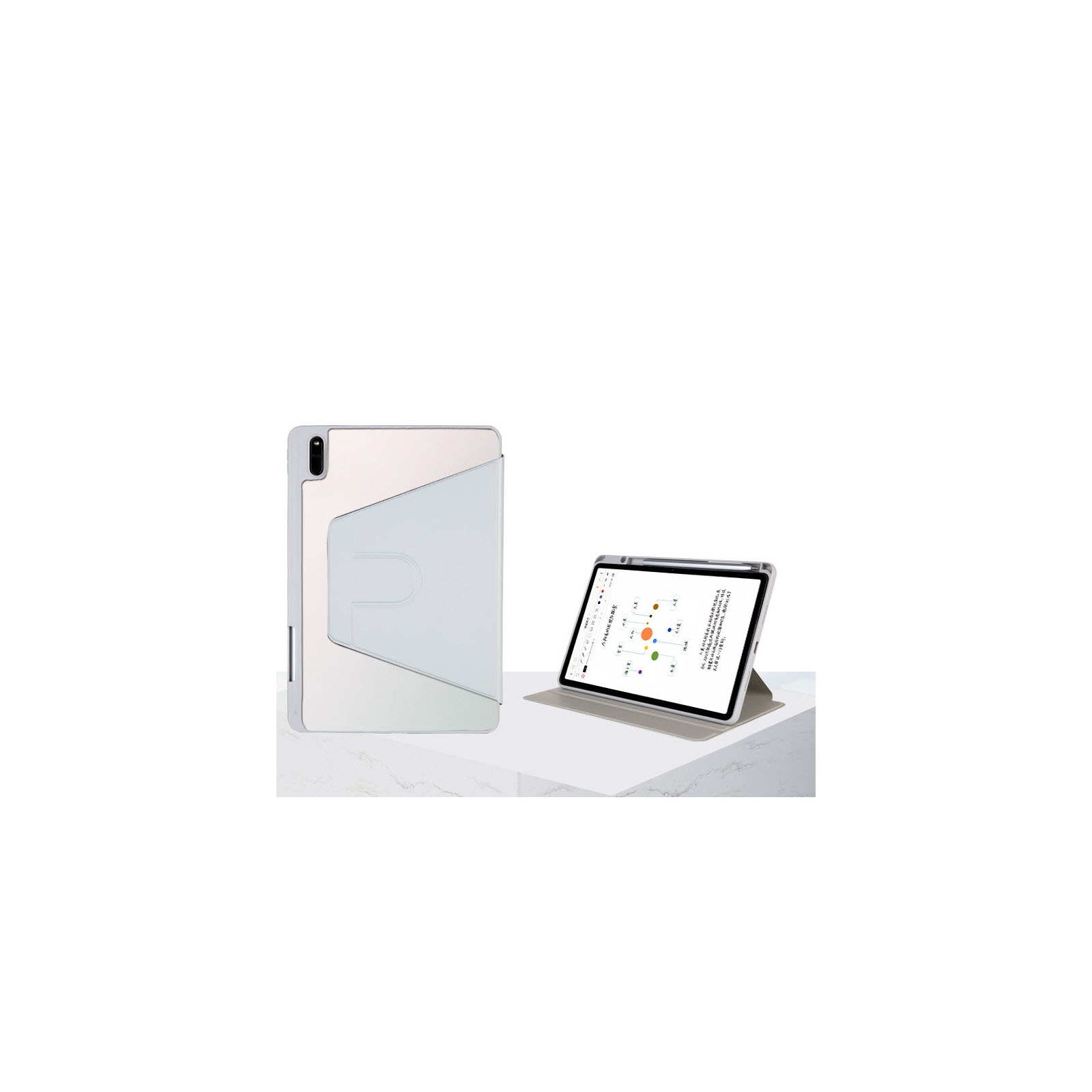 Huawei MatePad 11.5インチ 2023モデル ケース カバー タブレットケース おしゃれ CASE 手帳型カバー オートスリープ機能 スタンド機能 360度回転｜coco-fit2018｜04