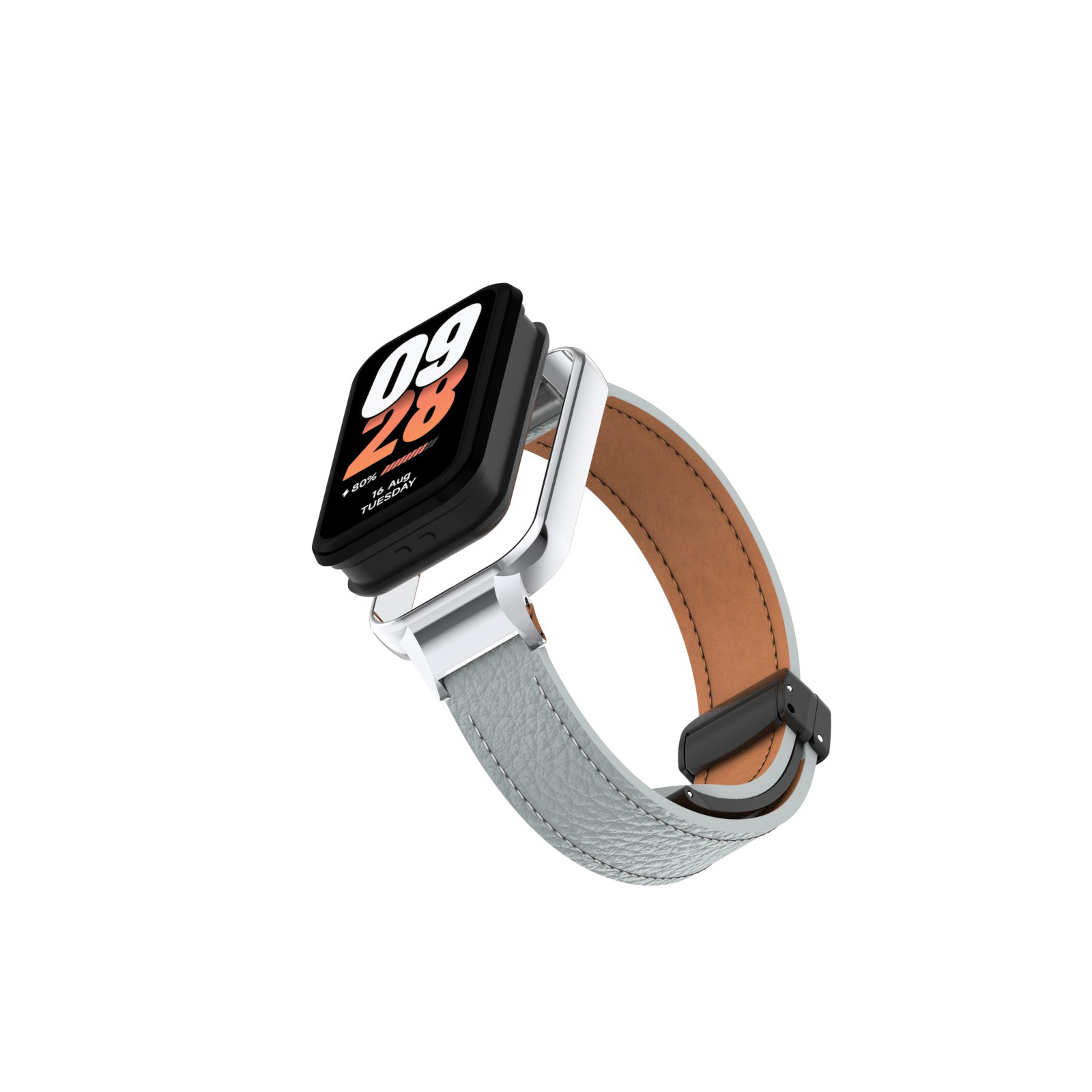 Xiaomi Smart Band 8 Active 交換 バンド PUレザー素材 おしゃれ 腕時計ベルト スポーツ ベルト 交換用 ベルト 替えベルト  腕時計バンド 交換ベルト｜coco-fit2018｜04