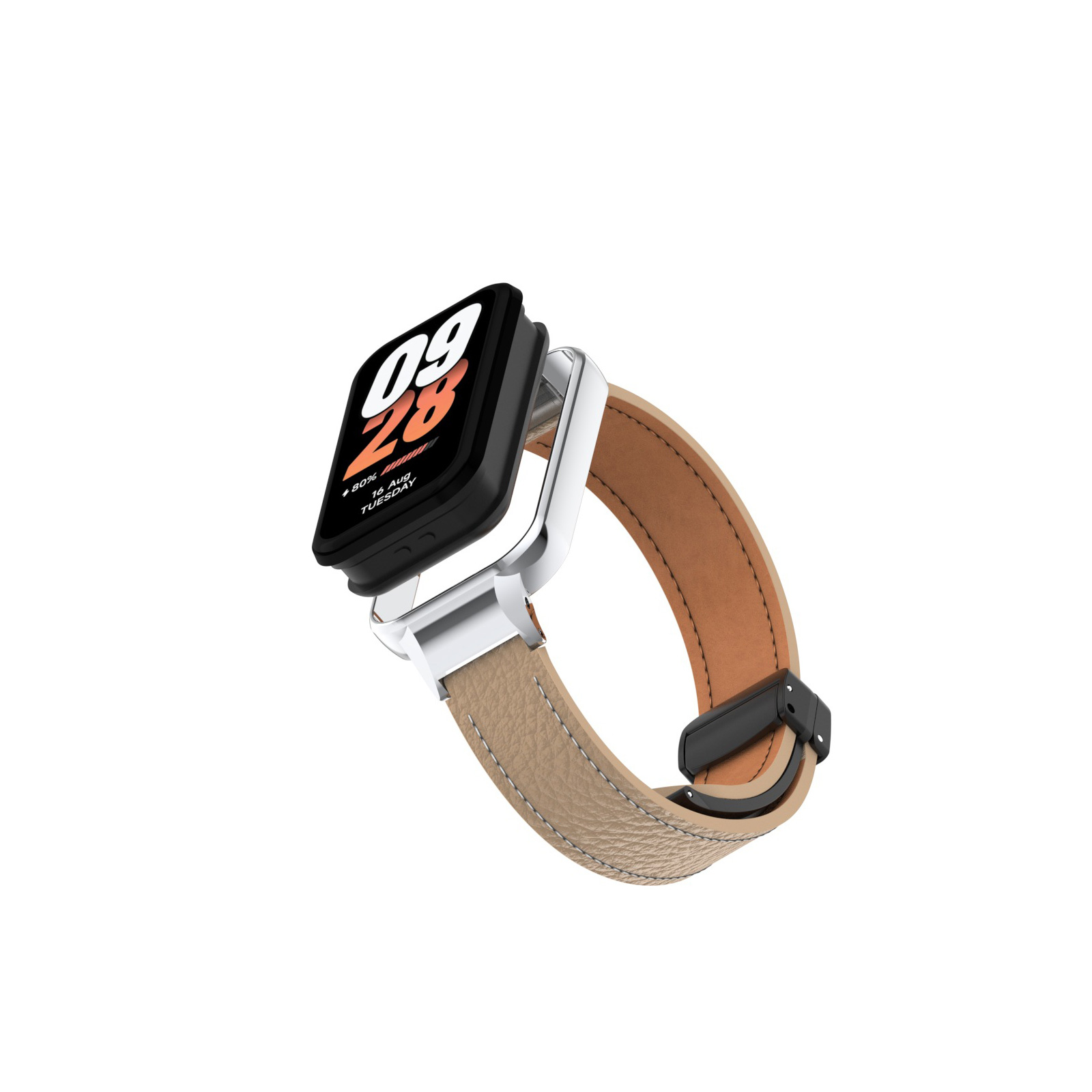 Xiaomi Smart Band 8 Active 交換 バンド PUレザー素材 おしゃれ 腕時計ベルト スポーツ ベルト 交換用 ベルト 替えベルト  腕時計バンド 交換ベルト｜coco-fit2018｜05