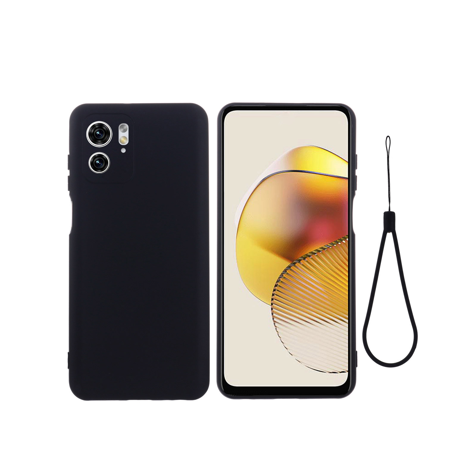 Motorola edge 40 ケース シリコン素材 落下防止 持ちやすい 