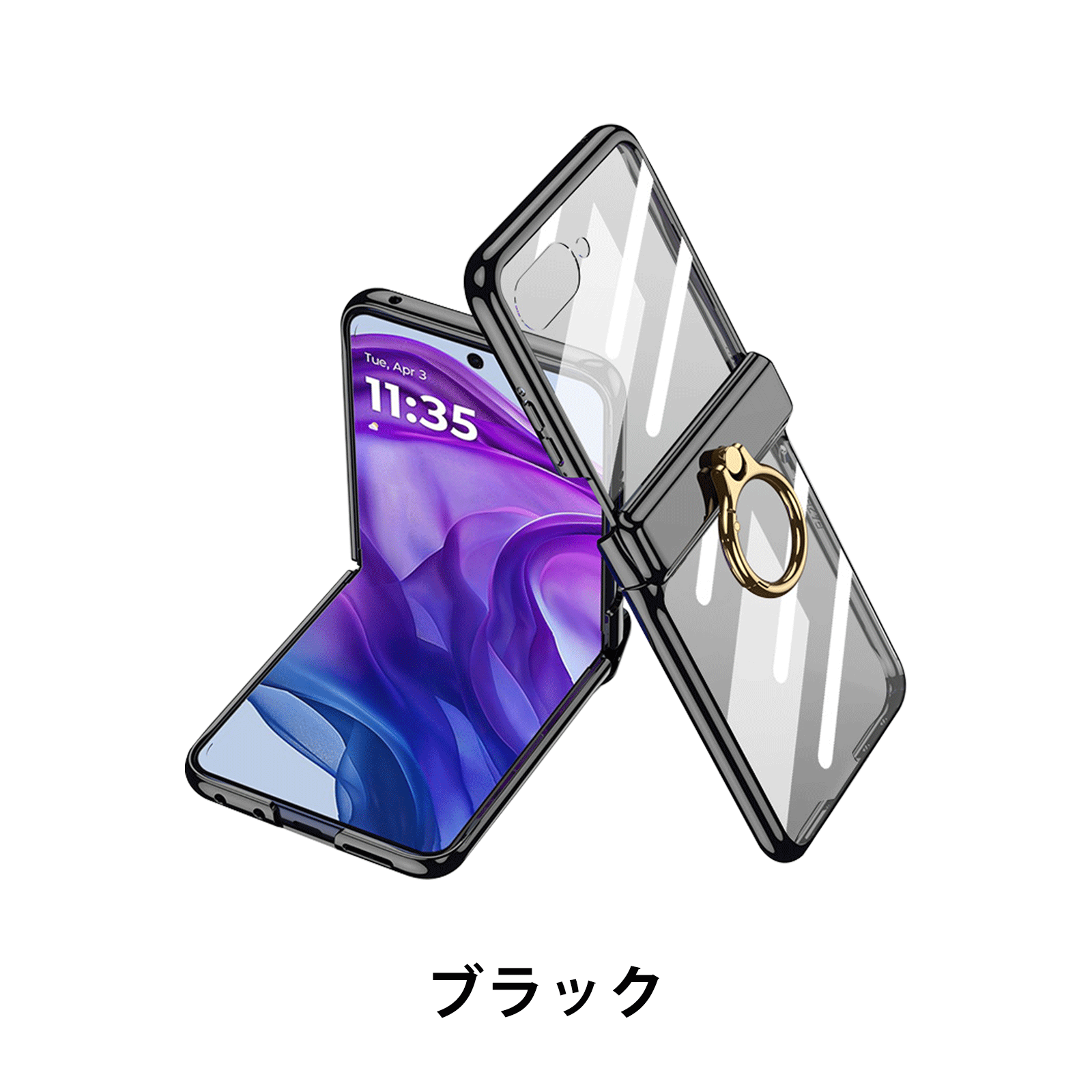 Motorola razr 5G ケース付き 折りたたみ Android12 motorola（モトローラ） レーザー50 razr 50s ケース 用の持ちやすい