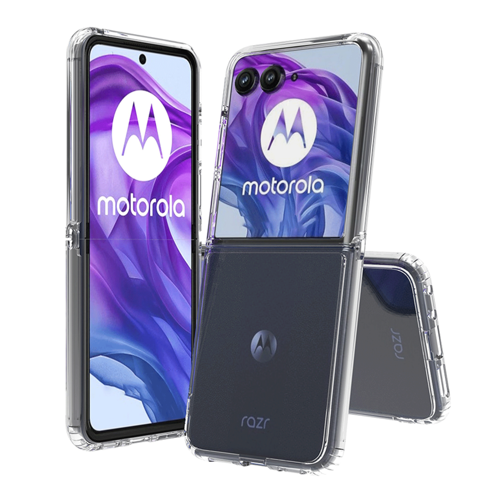 motorola（モトローラ） レーザー50/50s ウルトラ ケース TPU+PC素材