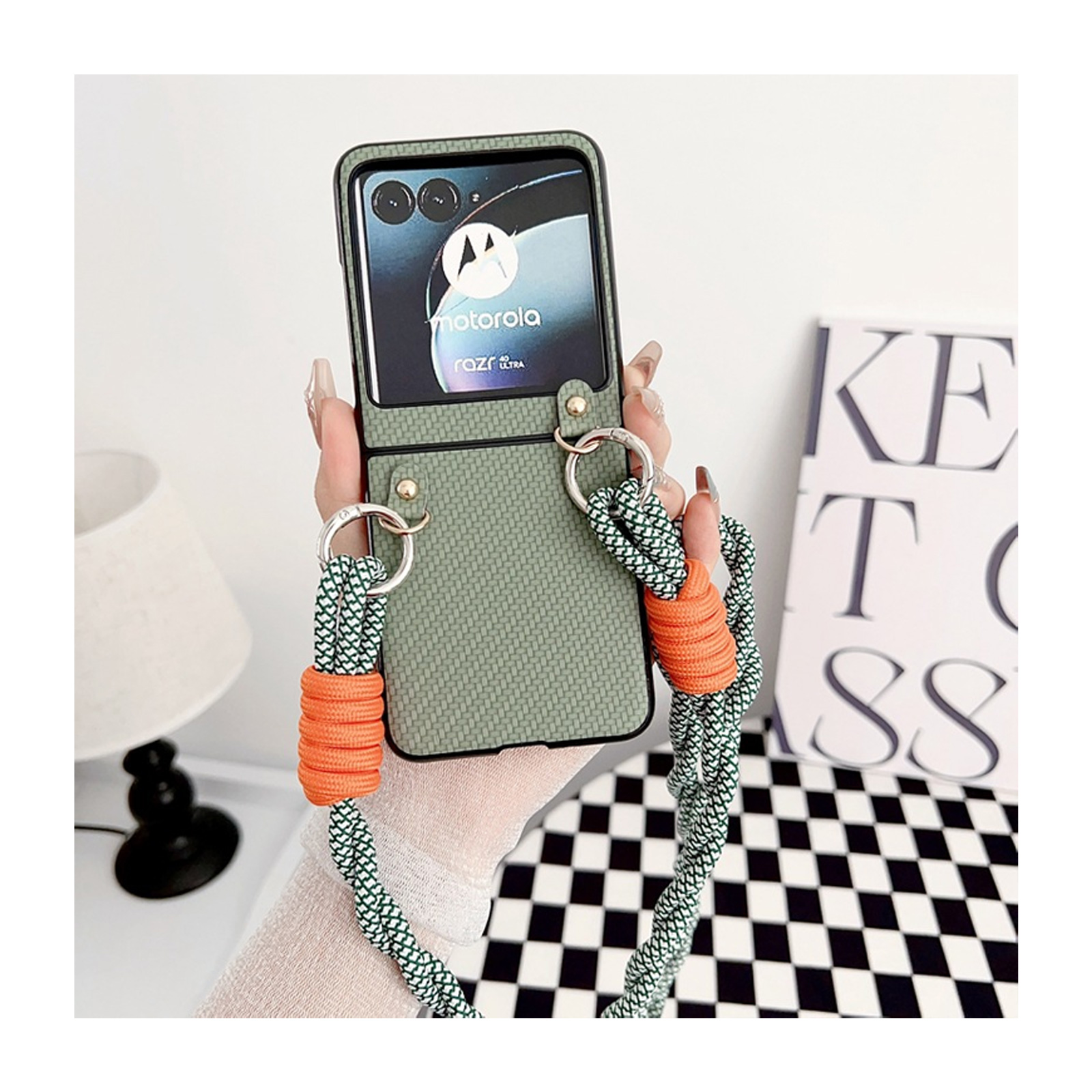 motorola モトローラ レーザー50/50s ウルトラ ケース 用の持ち