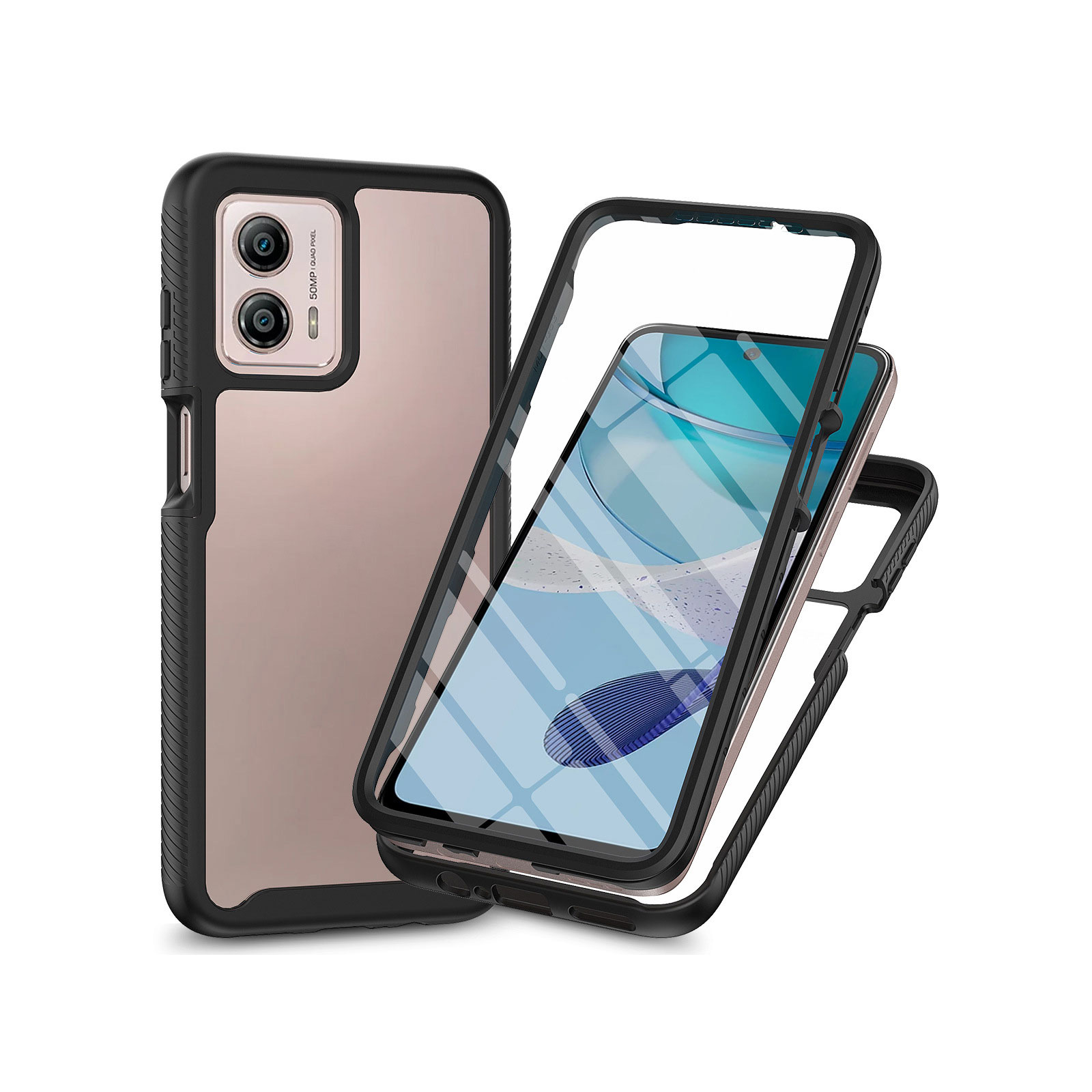 motorola（モトローラ） モト moto g64 5G moto g64y 5G用のTPU+PC素材