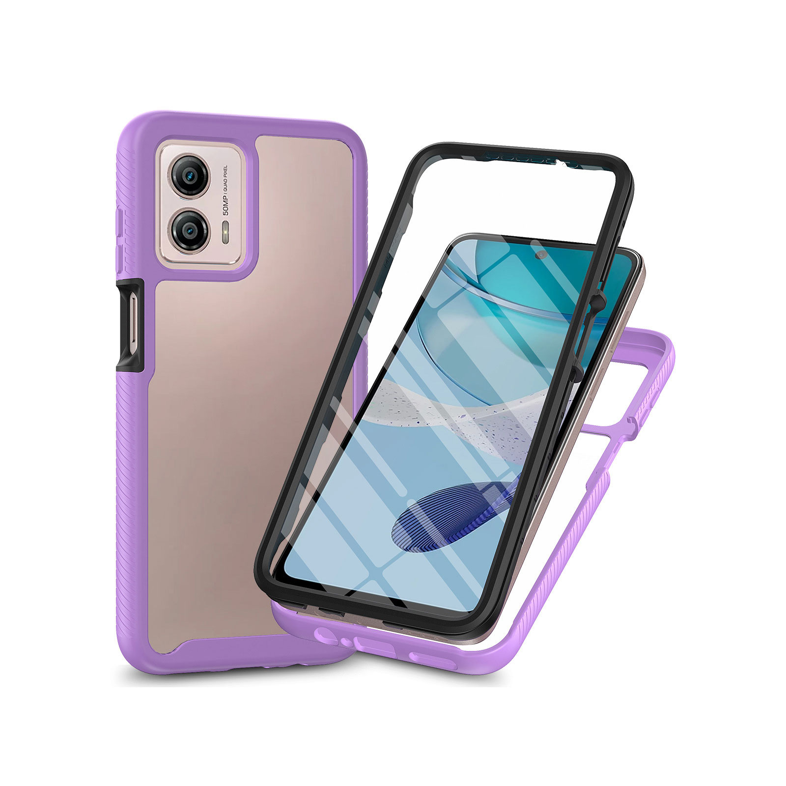 motorola（モトローラ） モト moto g64 5G moto g64y 5G用のTPU+PC素材