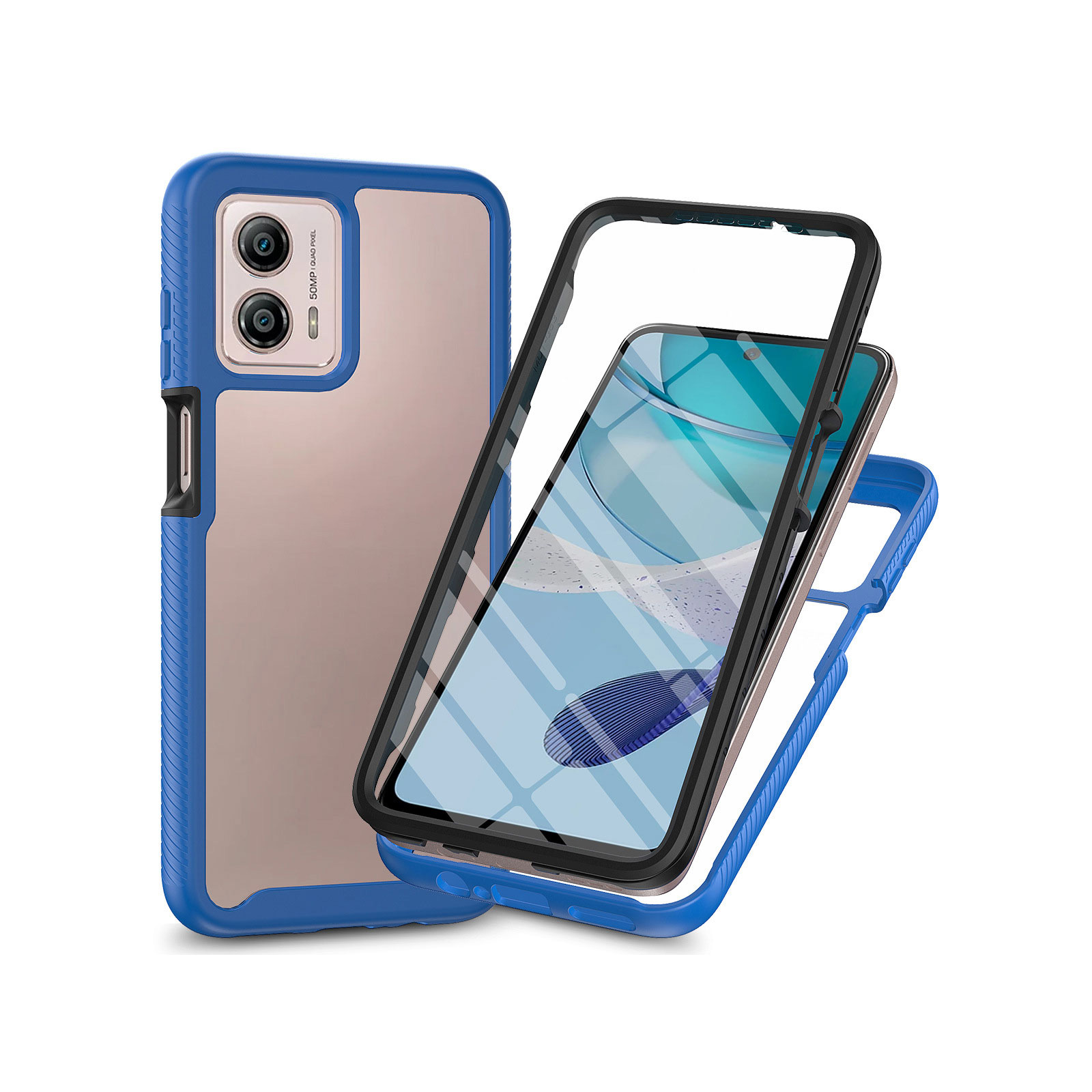 motorola（モトローラ） モト moto g64 5G moto g64y 5G用のTPU+PC素材