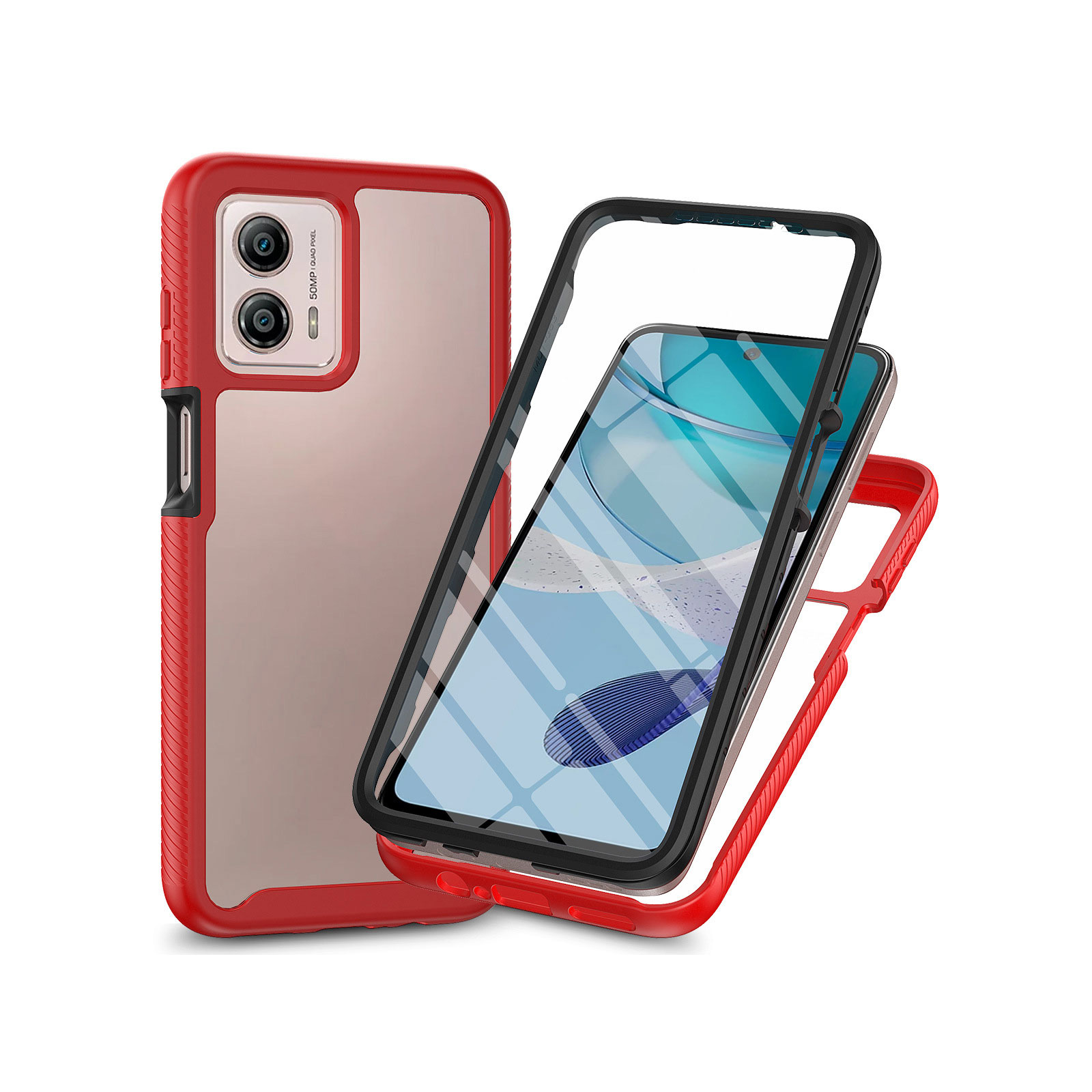 motorola（モトローラ） モト moto g64 5G moto g64y 5G用のTPU+PC素材