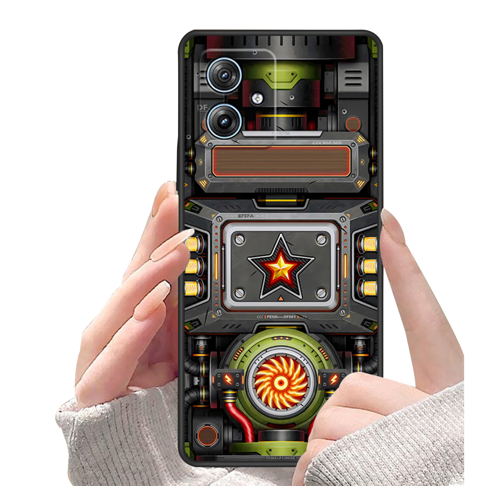 Motorola moto g64 5G g64y 5G用のTPU素材 人気 高級感があふれ 背面