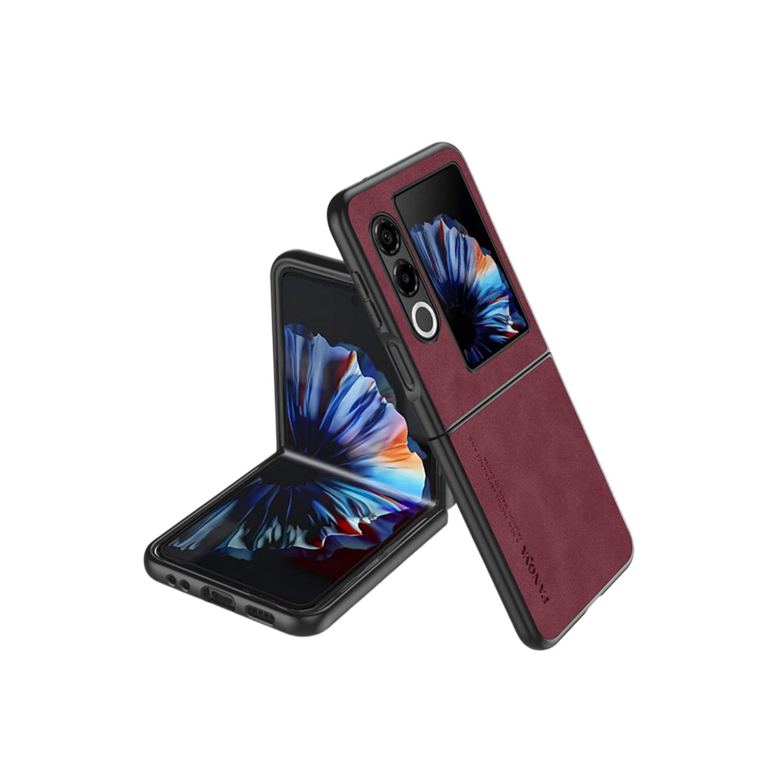 nubia ZTE Nubia Flip3 ケース 用のプラスチック製 折りたたみ型 持ち